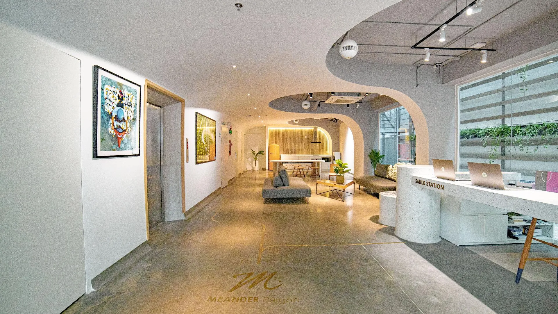 호치민 미앤더 사이공 3성급 호텔 객실