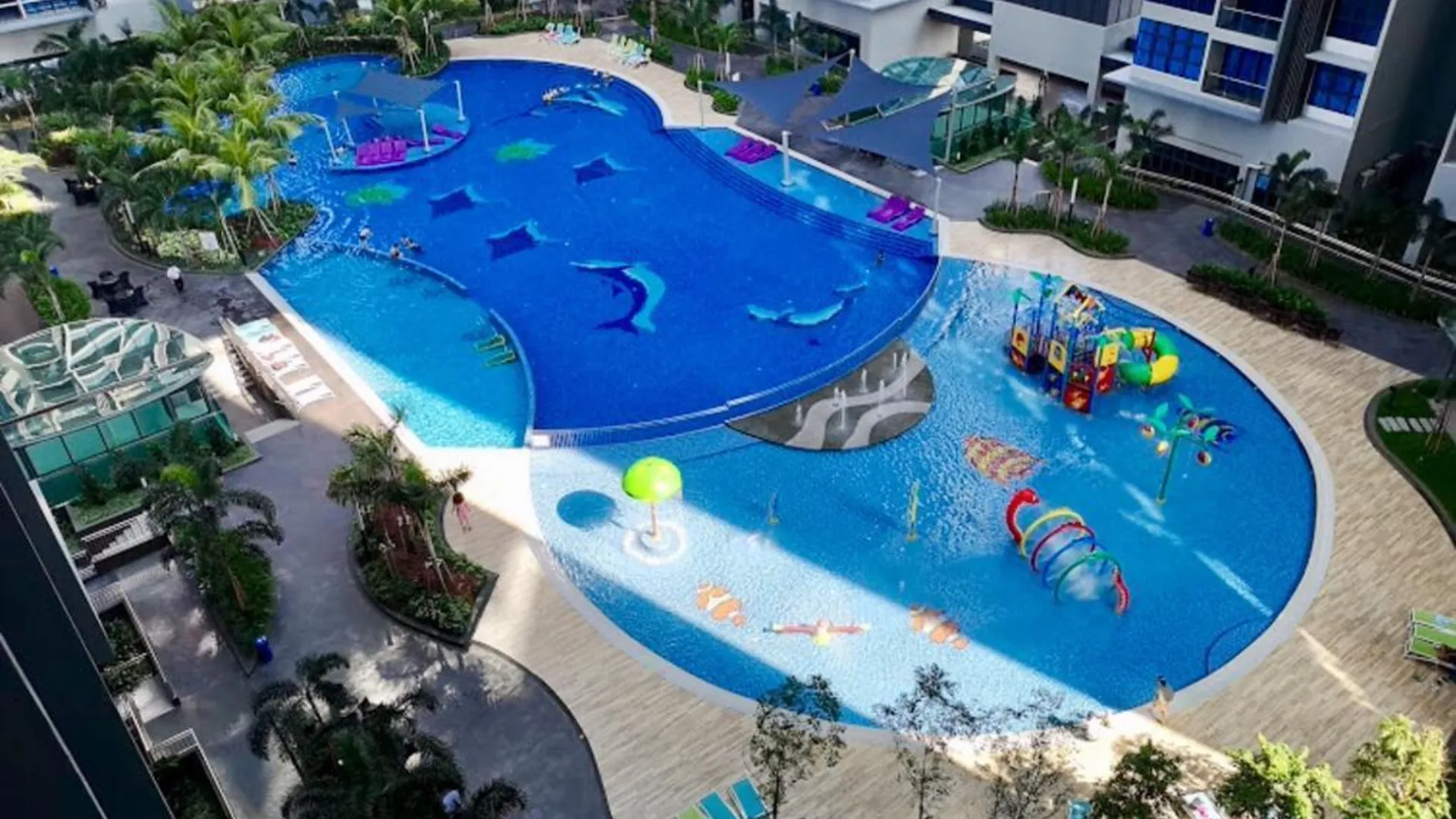 말라카 말라카 시내의 아파트먼트 (689m², 침실 1개, 프라이빗 욕실 1개) 4성급 싱글룸 로비