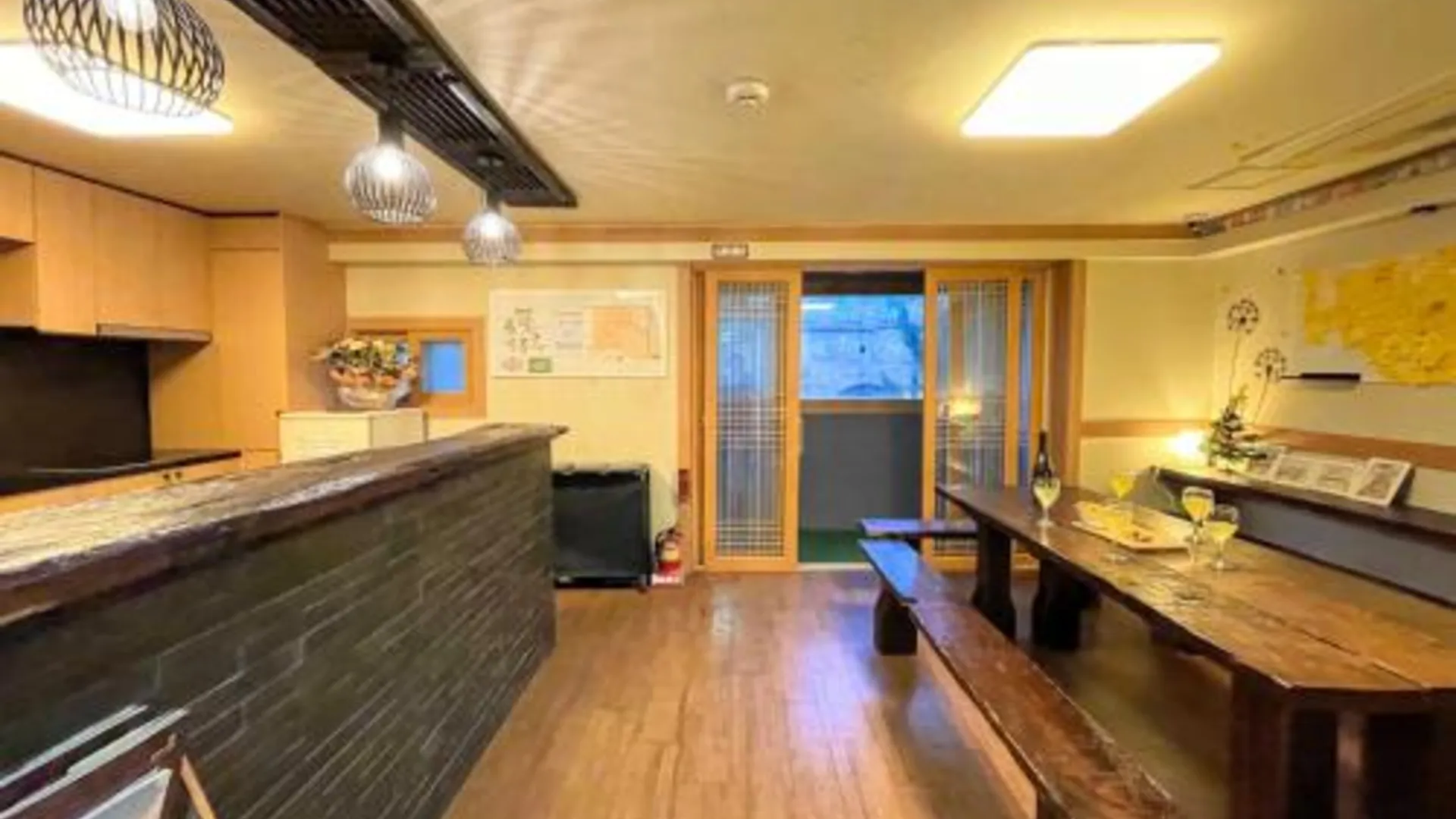 서울 코코아 게스트하우스 2성급 호텔 전망