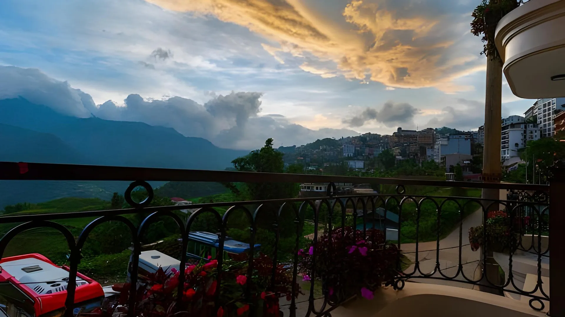 사파 판시판뷰 호텔 3성급 호텔 레스토랑