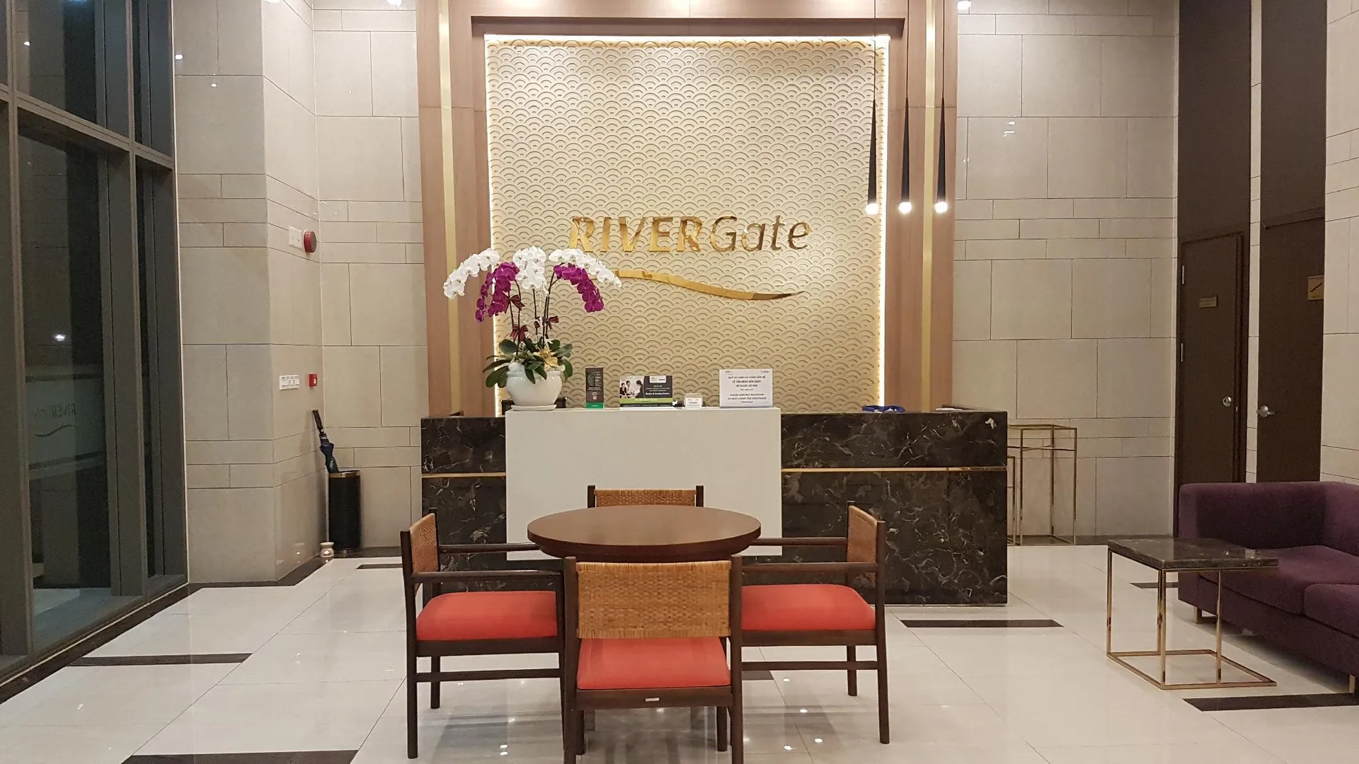 호치민 럭셔리 헐라 센트럴 사이공 리버 게이트 벤탄 4성급 싱글룸 레스토랑