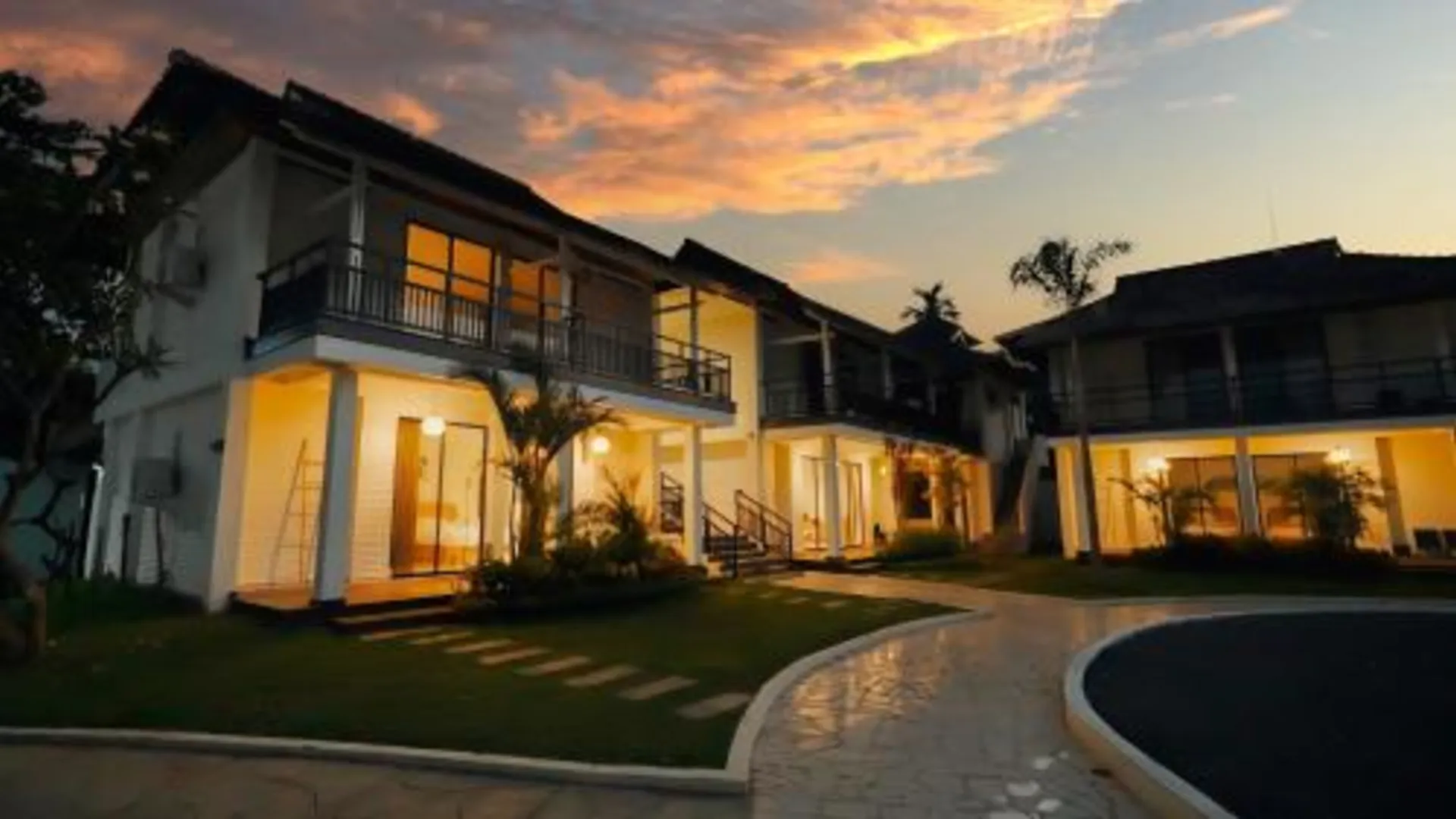 발리 K's Beach Resort 3성급 호텔 로비