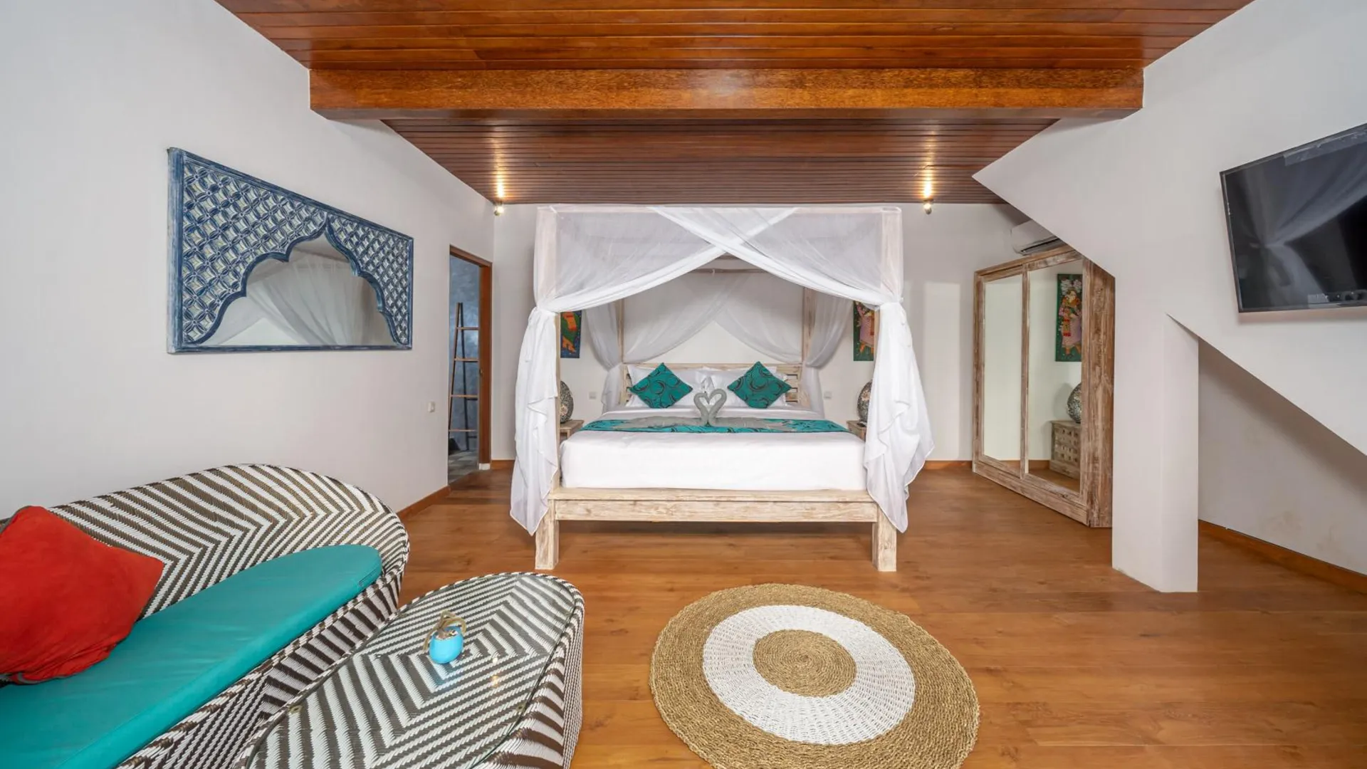 발리 더 시크릿 정글 빌라 베라와 4성급 호텔 전망