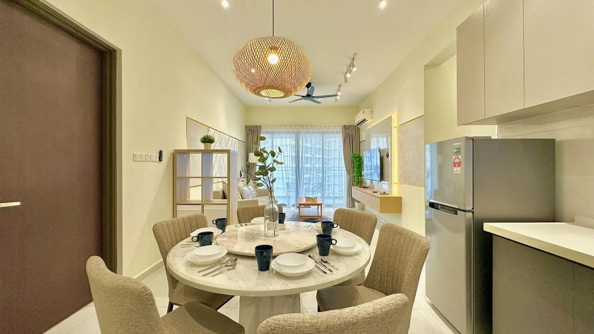 조호바루 / 조호르바루 당가베이의 프라이빗 하우스 (114m², 침실 3개, 프라이빗 욕실 3개) 4성급 싱글룸 수영장