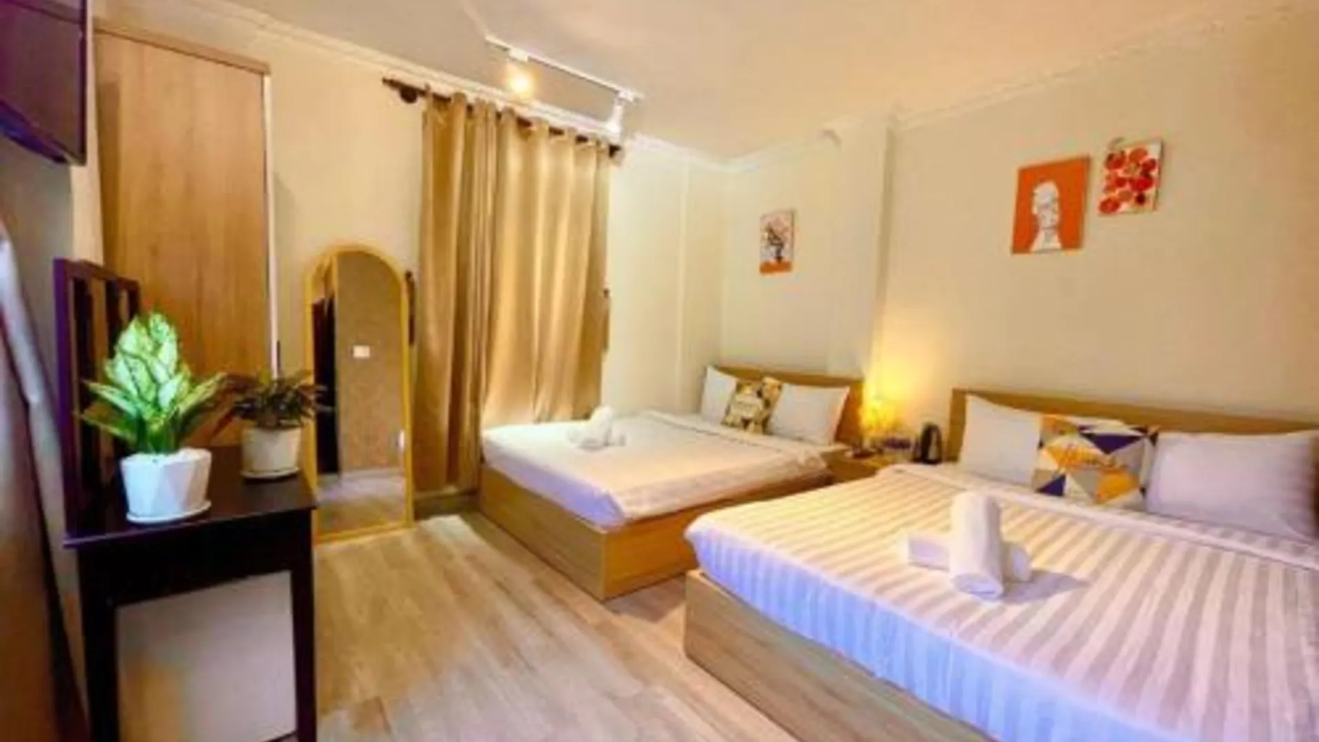 호치민 안 티엔 호텔 2성급 호텔 스위트룸