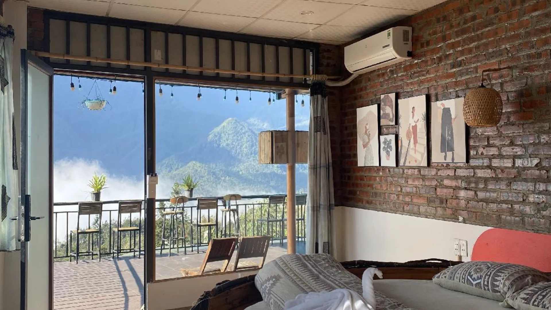 사파 D 홈 사파 2 3성급 호텔 스위트룸