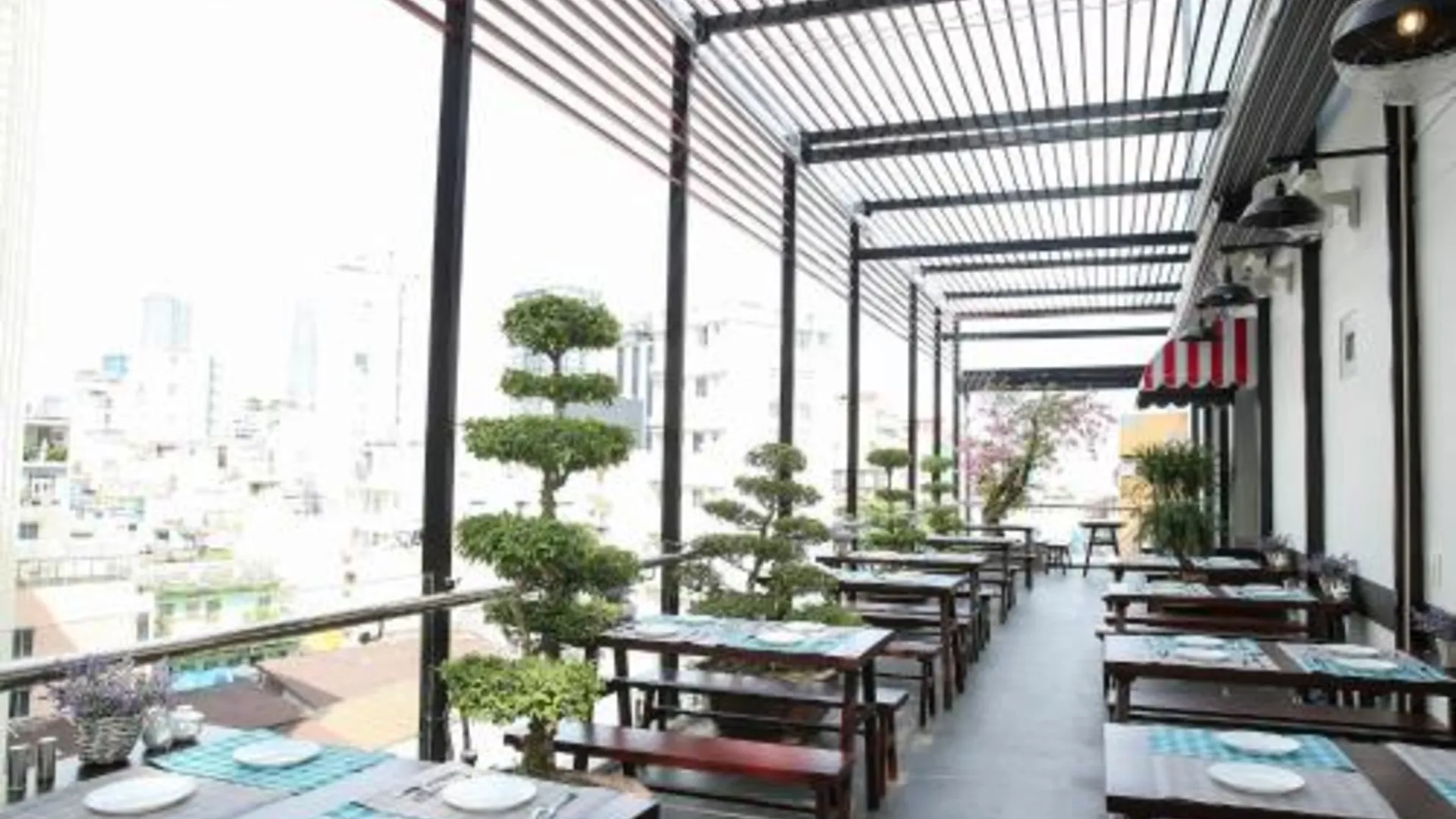 호치민 더 우미 호텔 호텔 전망