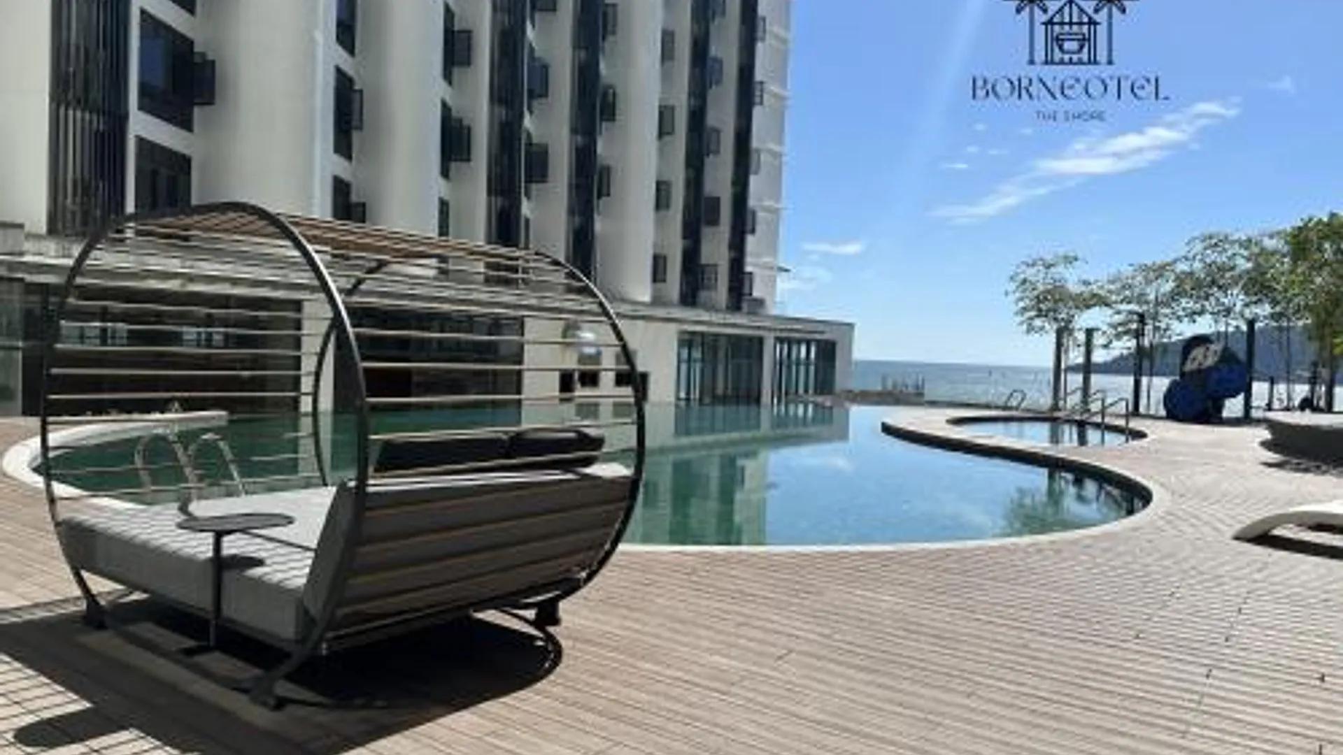 코타키나발루 보르네오텔 더 쇼어 KK 바이 CHG 3성급 호텔 객실