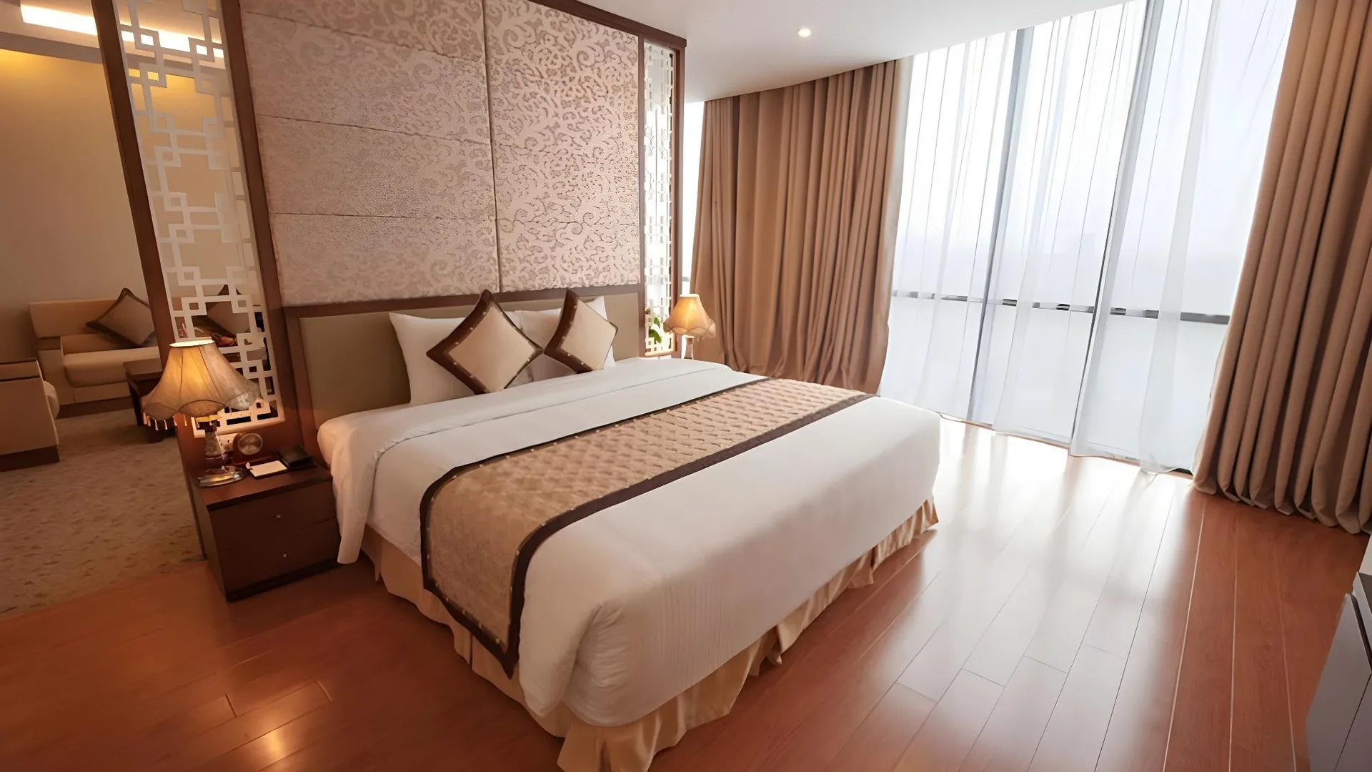 하노이 무옹 탄 그랜드 사 라 4성급 호텔 스위트룸