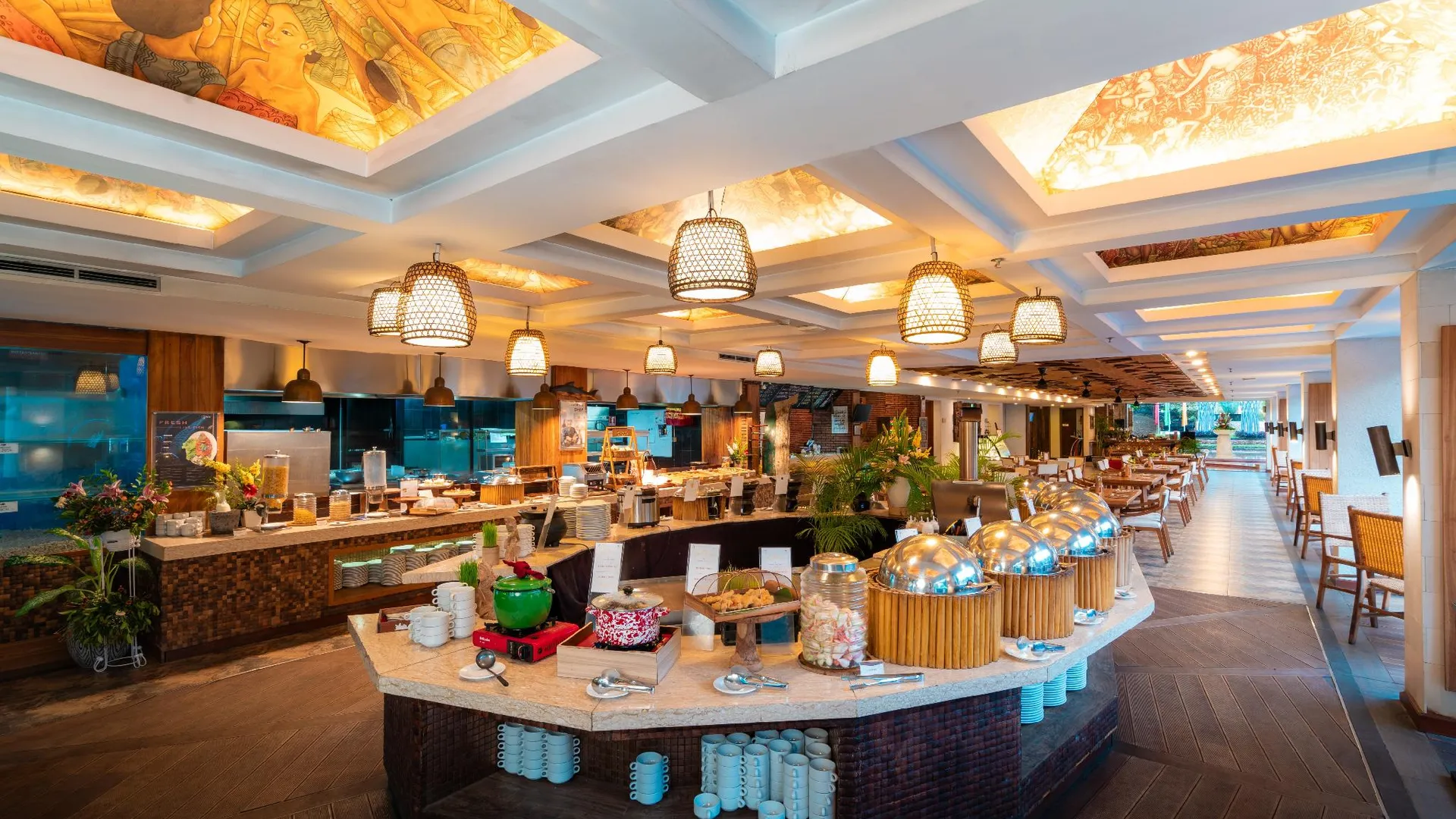 발리 짐바란 베이 비치 리조트 앤 스파 바이 프라부 4성급 호텔 수영장