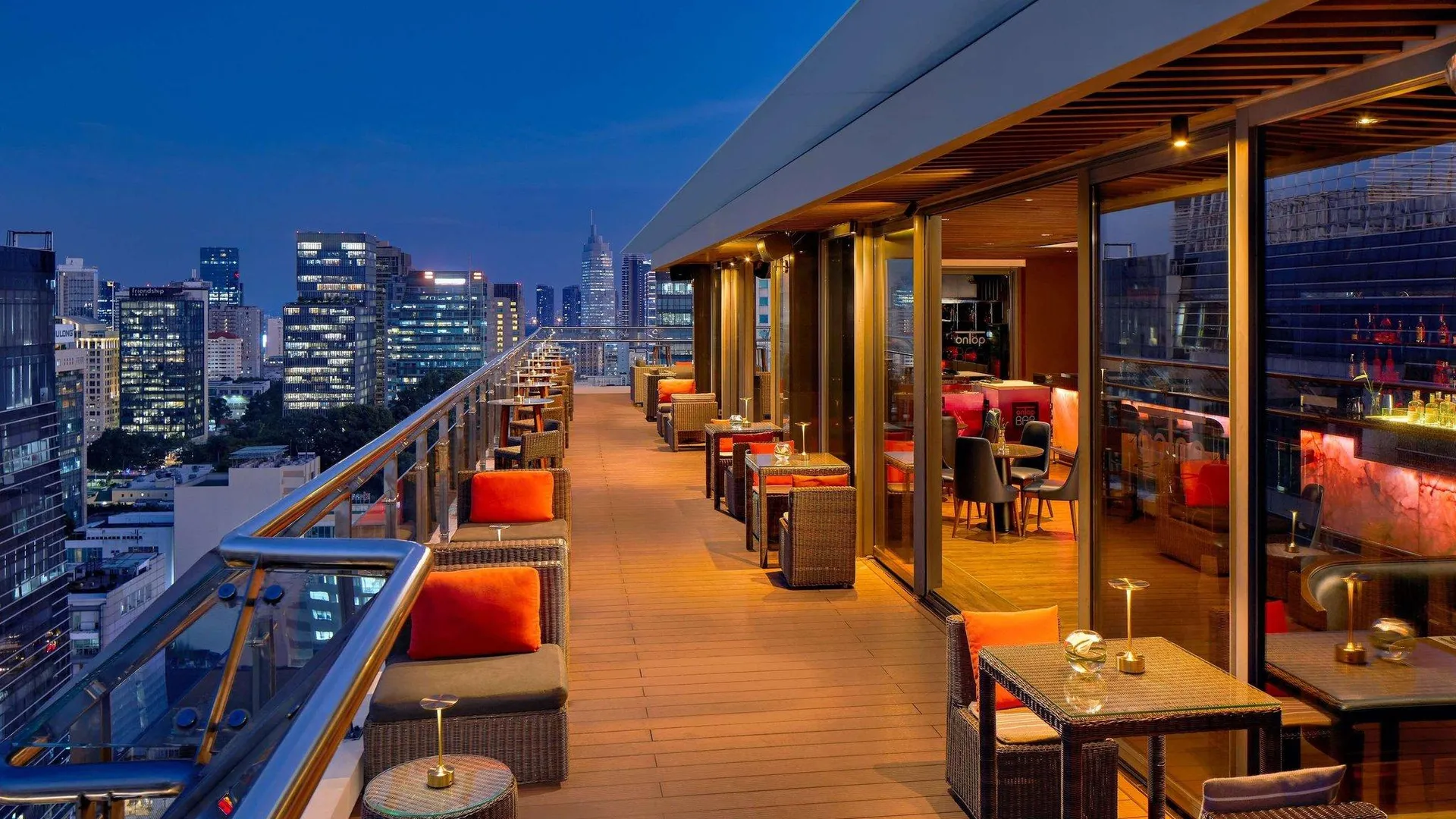 호치민 노보텔 사이공 센터 호텔 4성급 호텔 로비