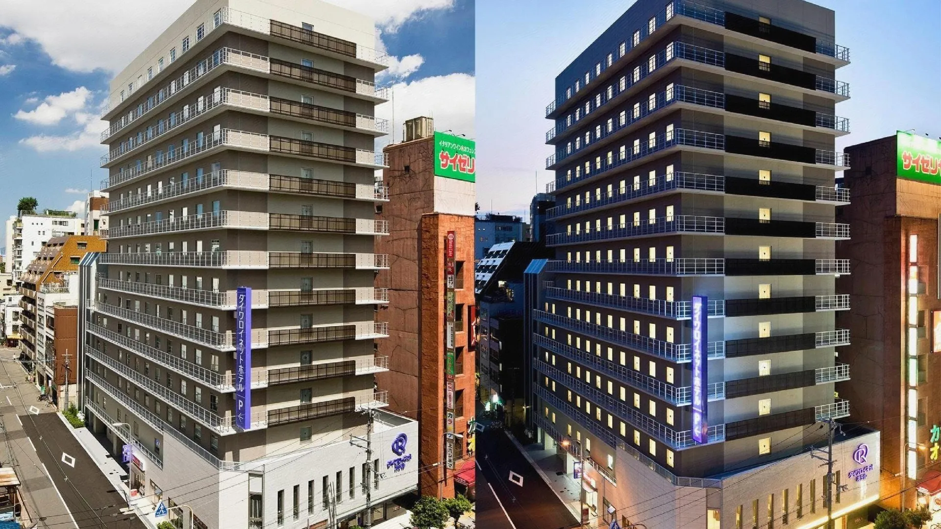 오사카 다이와 로이네트 호텔 오사카-우에혼마치 3성급 호텔 객실