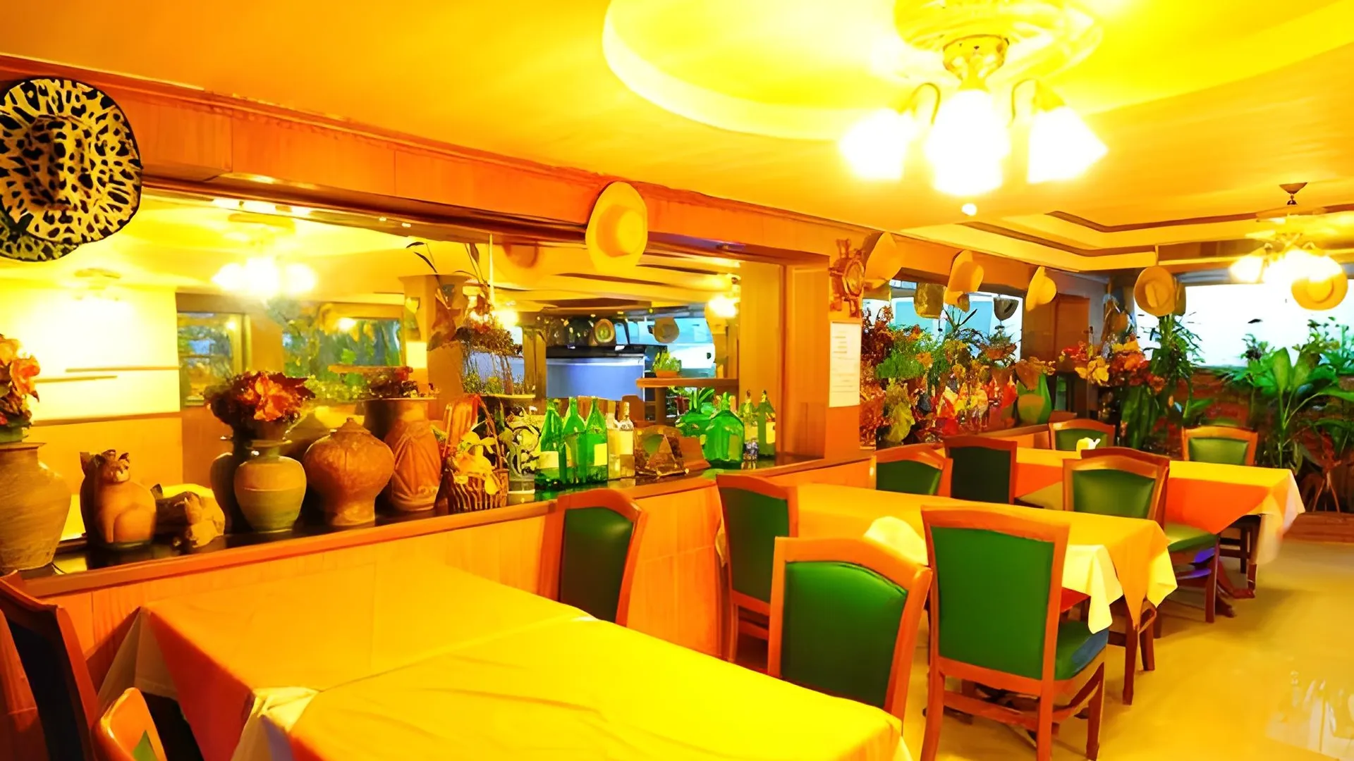 방콕 Sathorn View 4성급 게스트하우스 레스토랑