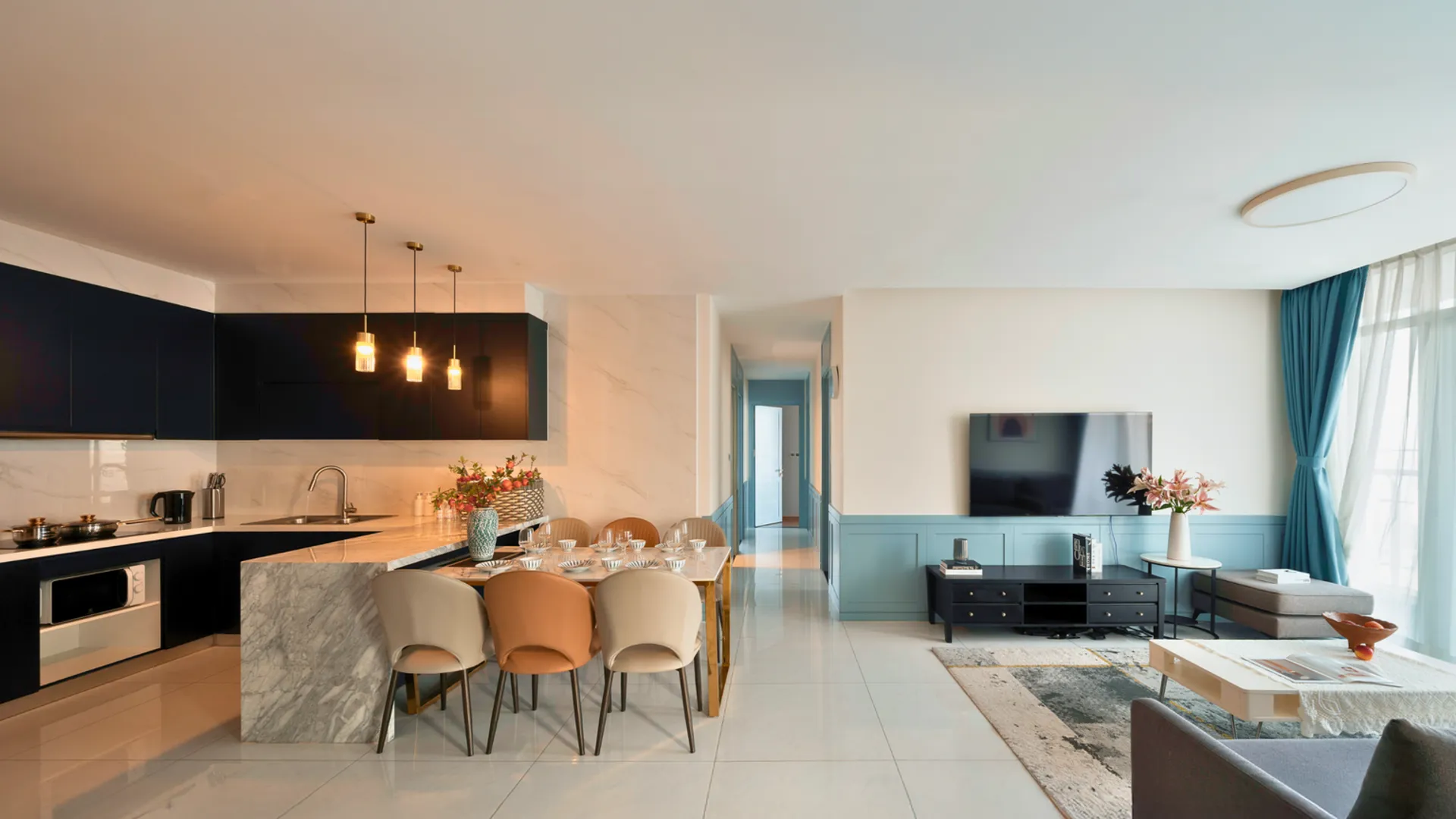 호치민 앨런 럭셔리 아파트먼트 - 빈홈즈 센트럴 파크 5성급 호텔 로비