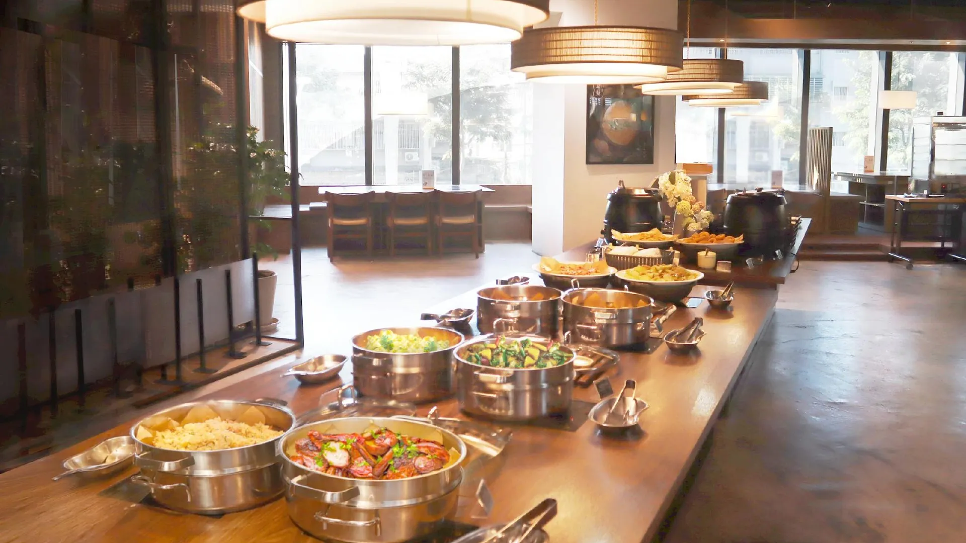 타이베이 재스퍼 영 호텔 반차오 4성급 호텔 레스토랑