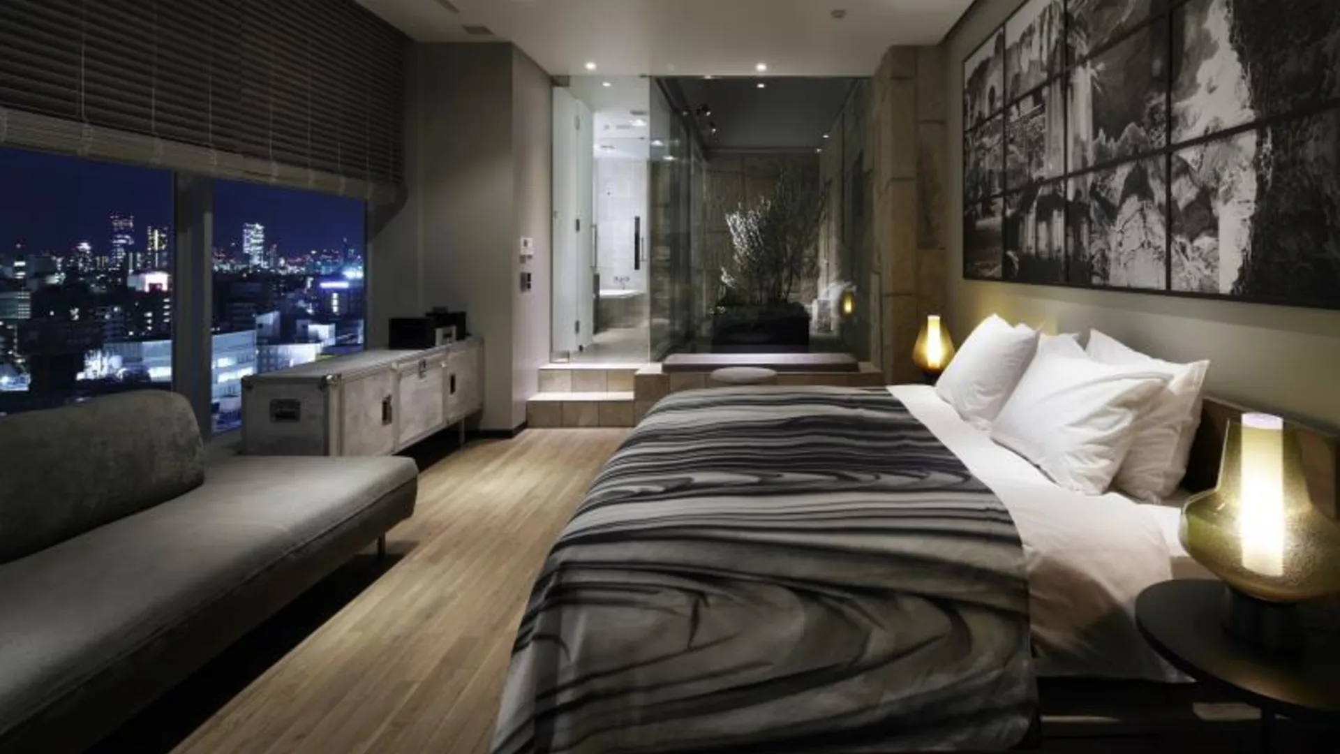 도쿄 / 동경 신주쿠 그랑벨 호텔 4성급 호텔 전망