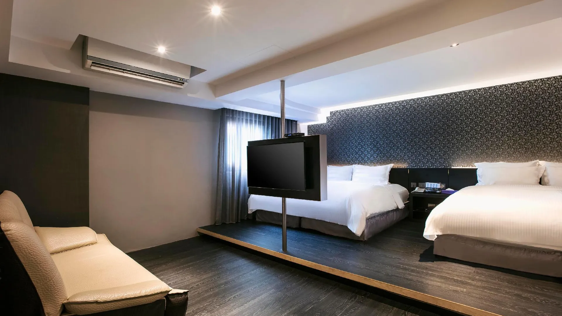 타이베이 사우알 케 호텔 3성급 호텔 스위트룸