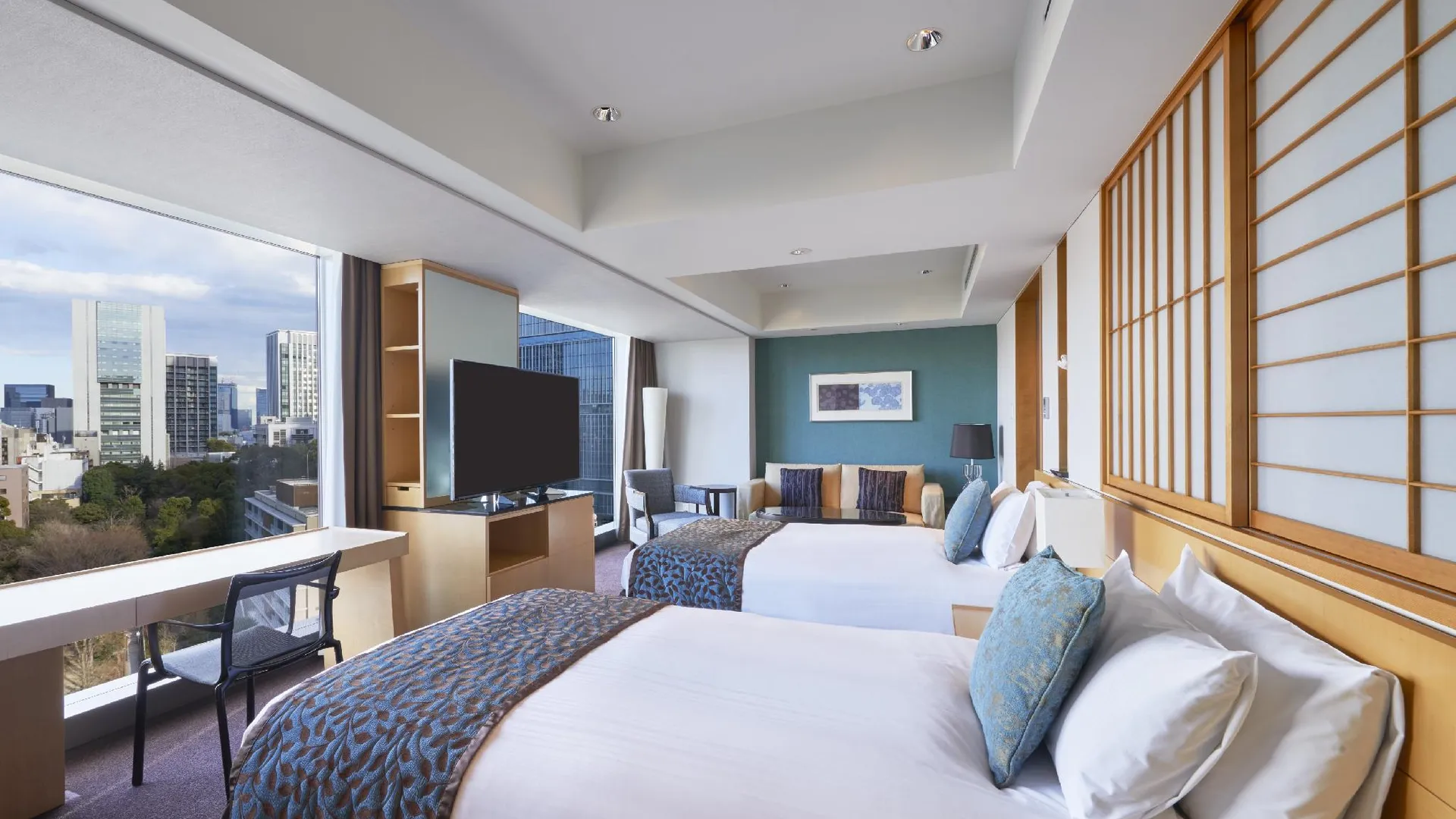 도쿄 / 동경 호텔 뉴 오타니 도쿄 가든 타워 4성급 호텔 스위트룸