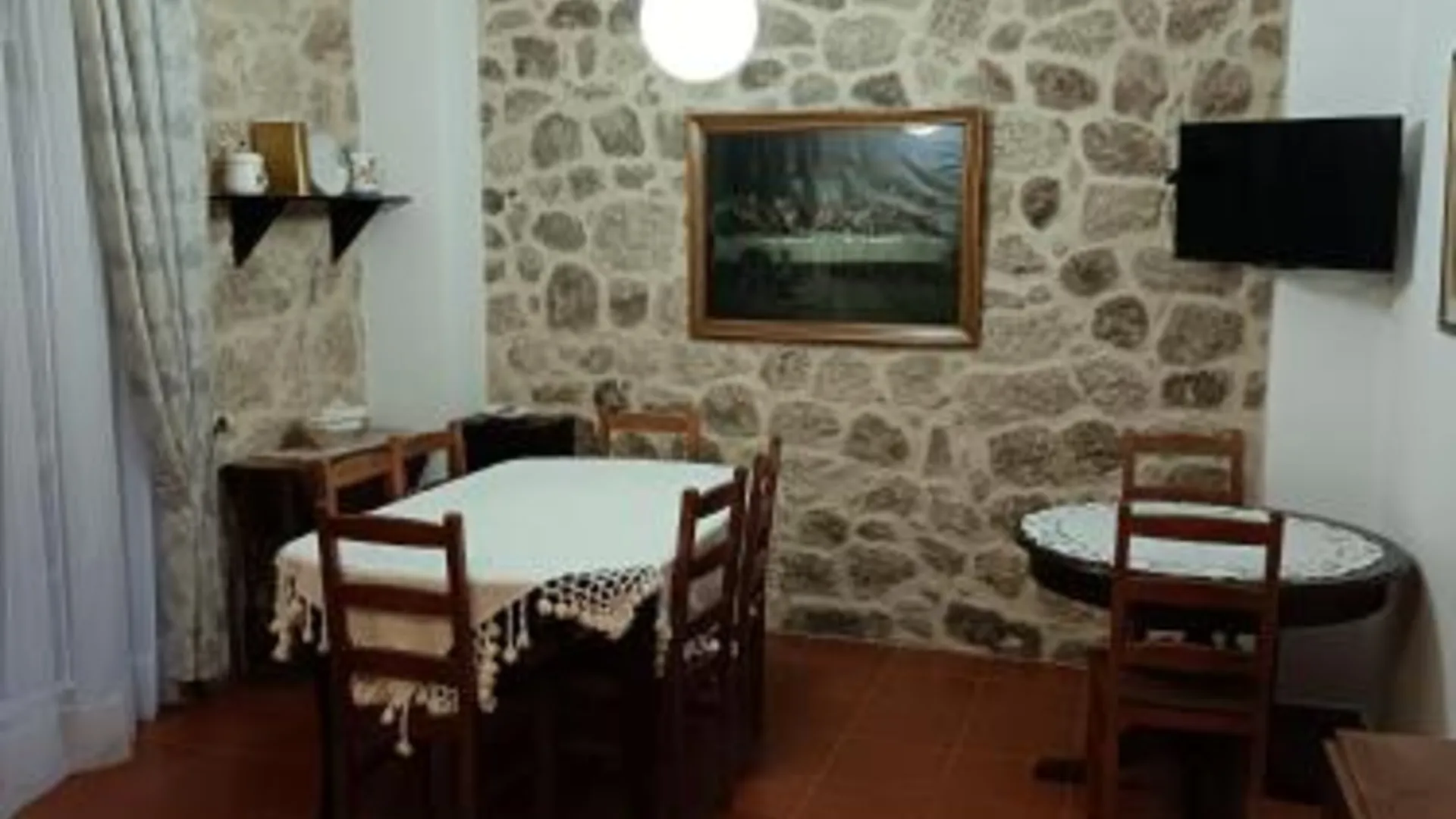 몬산토 Casa Pires Mateus 3성급 게스트하우스 레스토랑