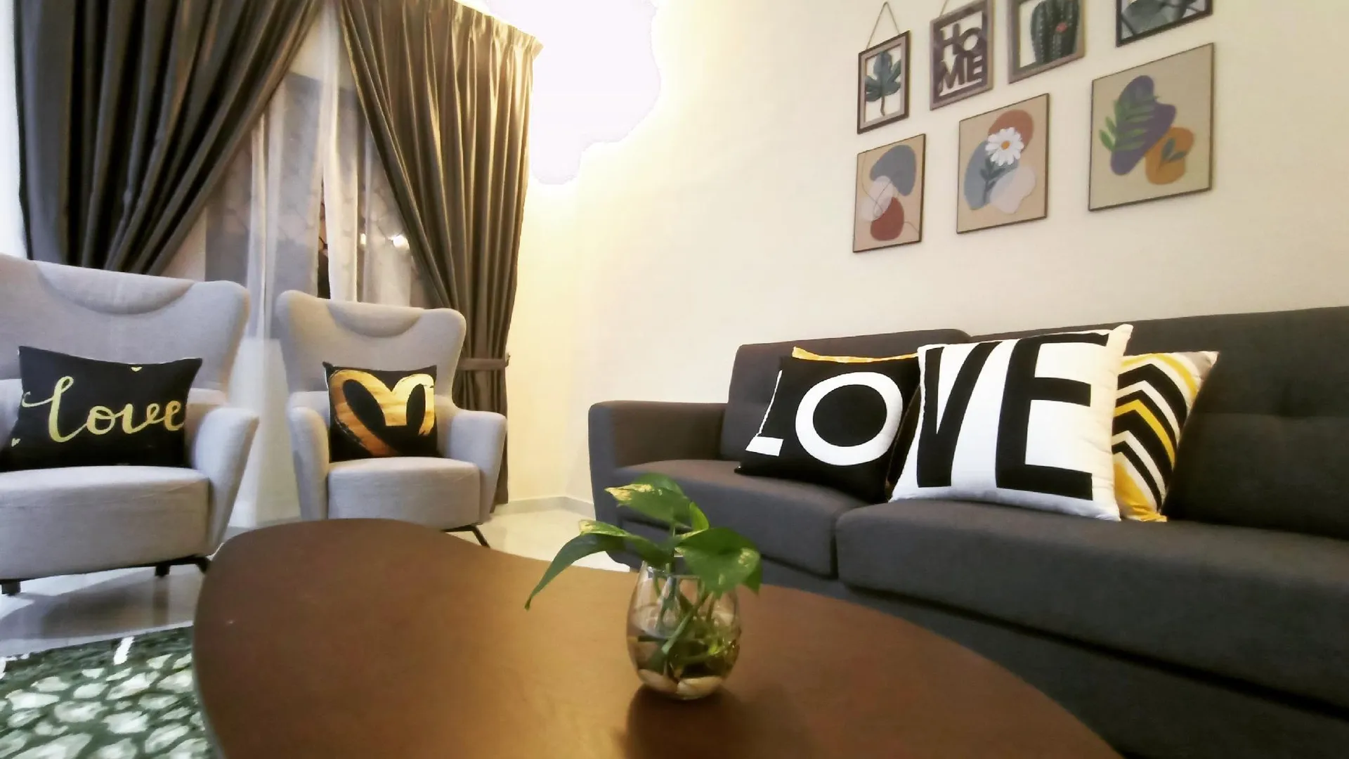 타이핑 심팡의 프라이빗 하우스 (2400m², 침실 3개, 프라이빗 욕실 3개) 2성급 싱글룸 객실