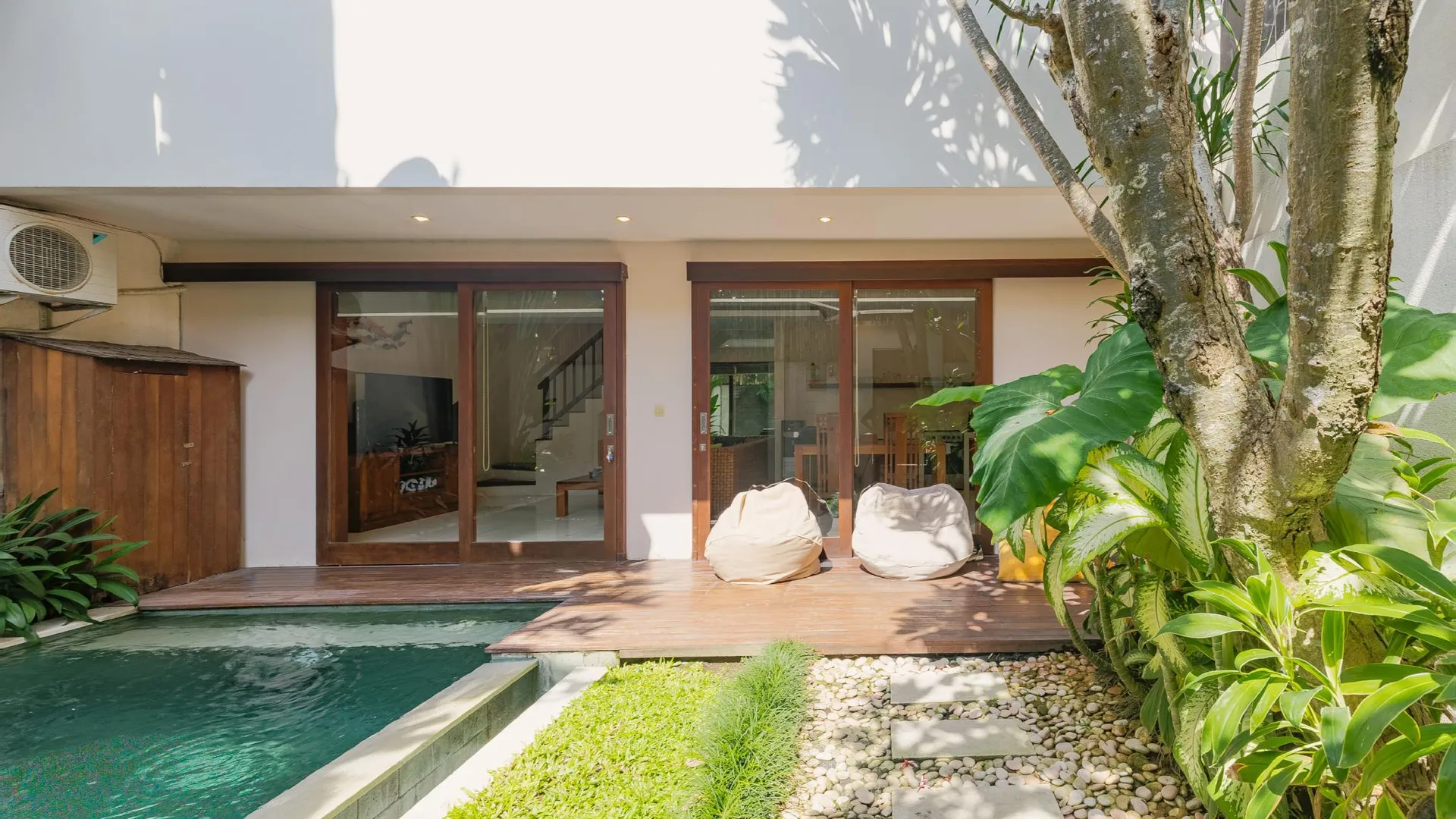 발리 짱구의 빌라 (80m², 침실 2개, 프라이빗 욕실 2개) 4성급 게스트하우스 객실