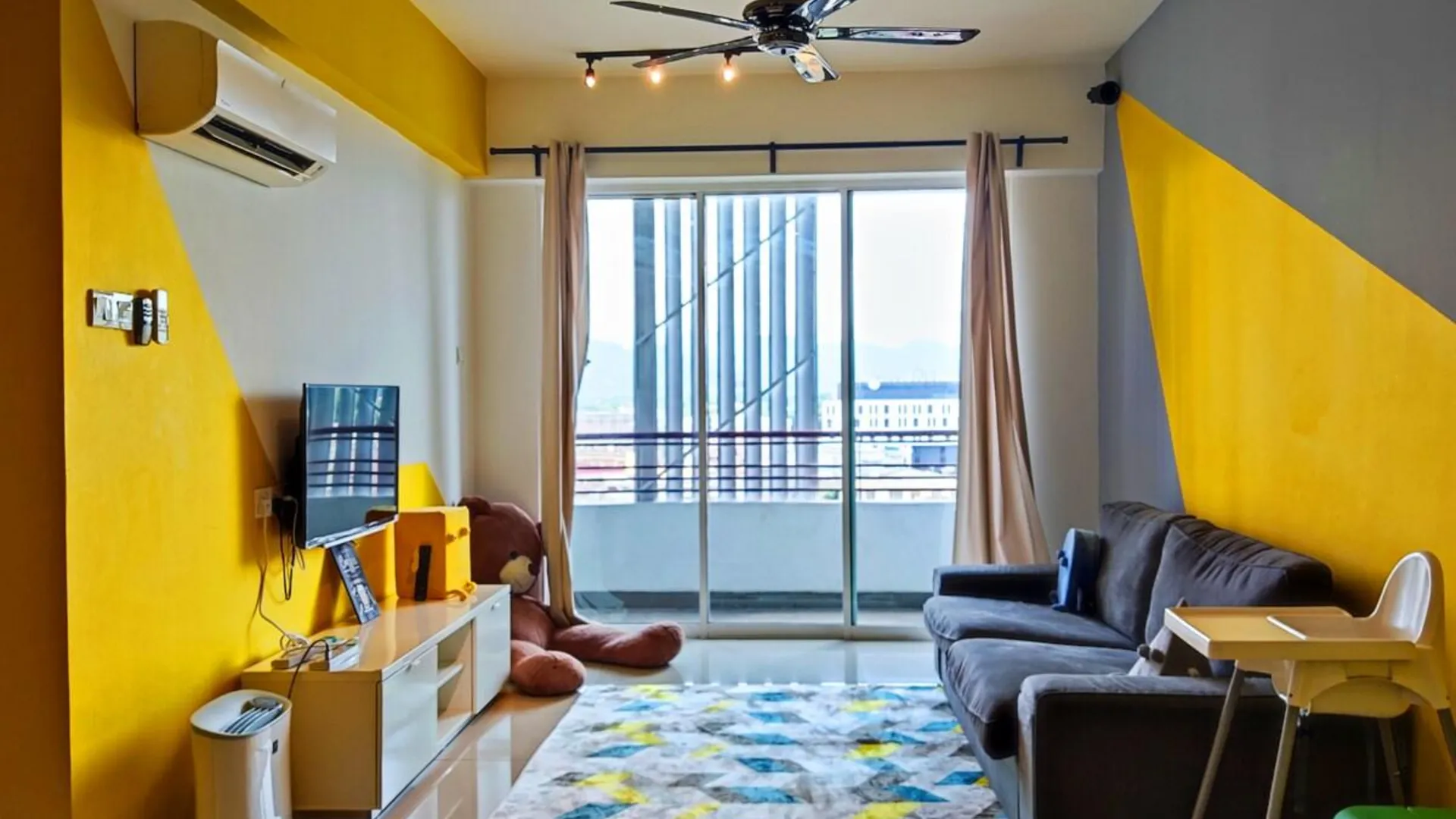 이포 캄풍 쿠차이의 프라이빗 하우스 (1000m², 침실 3개, 프라이빗 욕실 2개) 3성급 싱글룸 객실