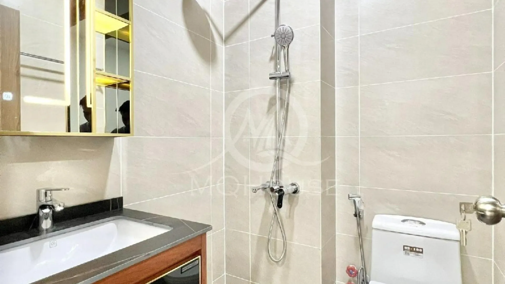 호치민 푸뉴언의 아파트먼트 (45m², 침실 1개, 프라이빗 욕실 1개) 4성급 싱글룸 수영장