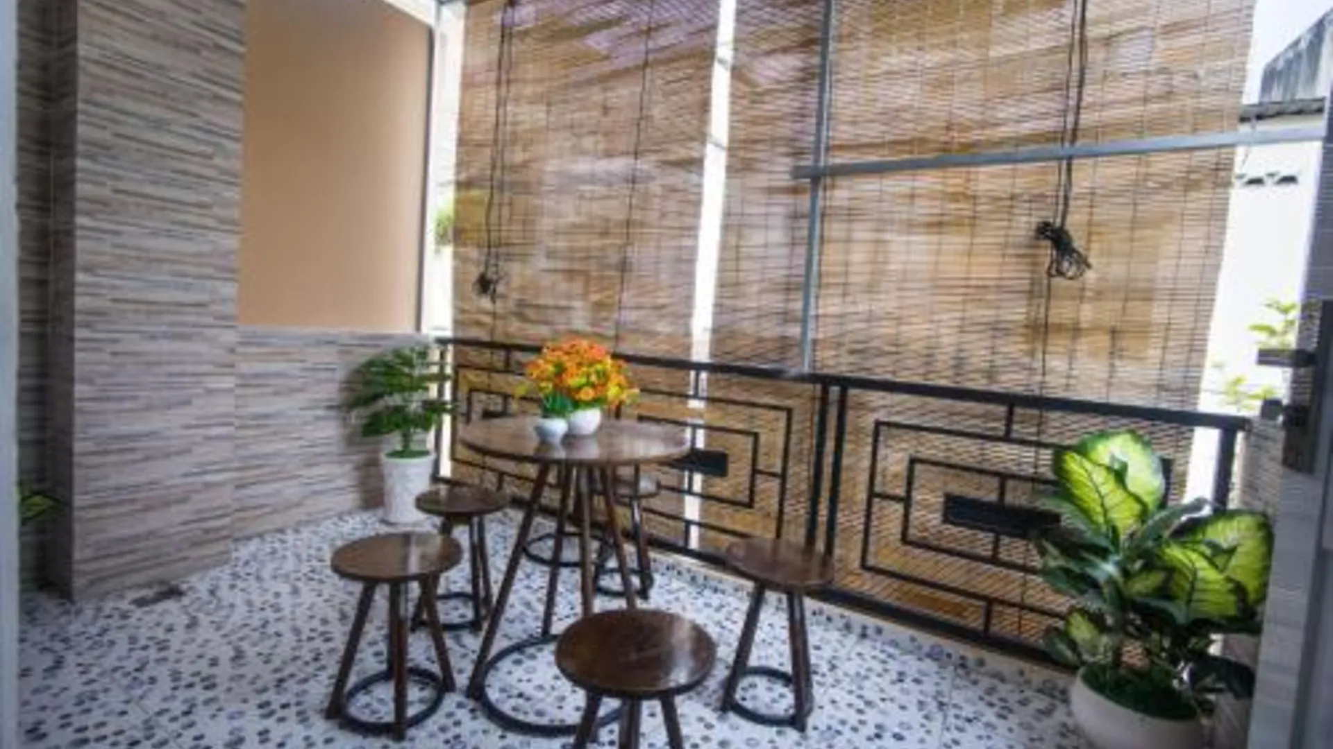 호치민 랭귀지 익스체인지 호스텔 1 호텔 레스토랑