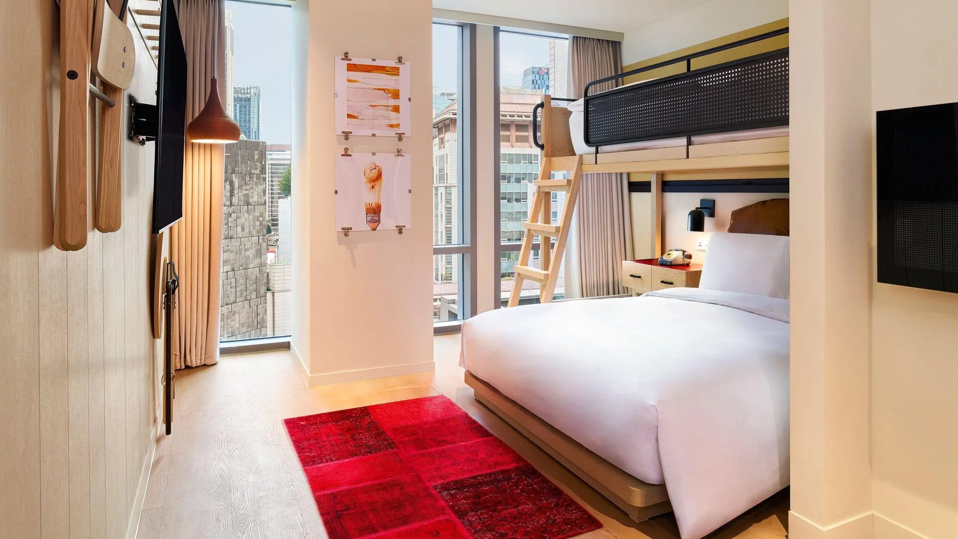 서울 목시 서울 명동 3성급 호텔 스위트룸