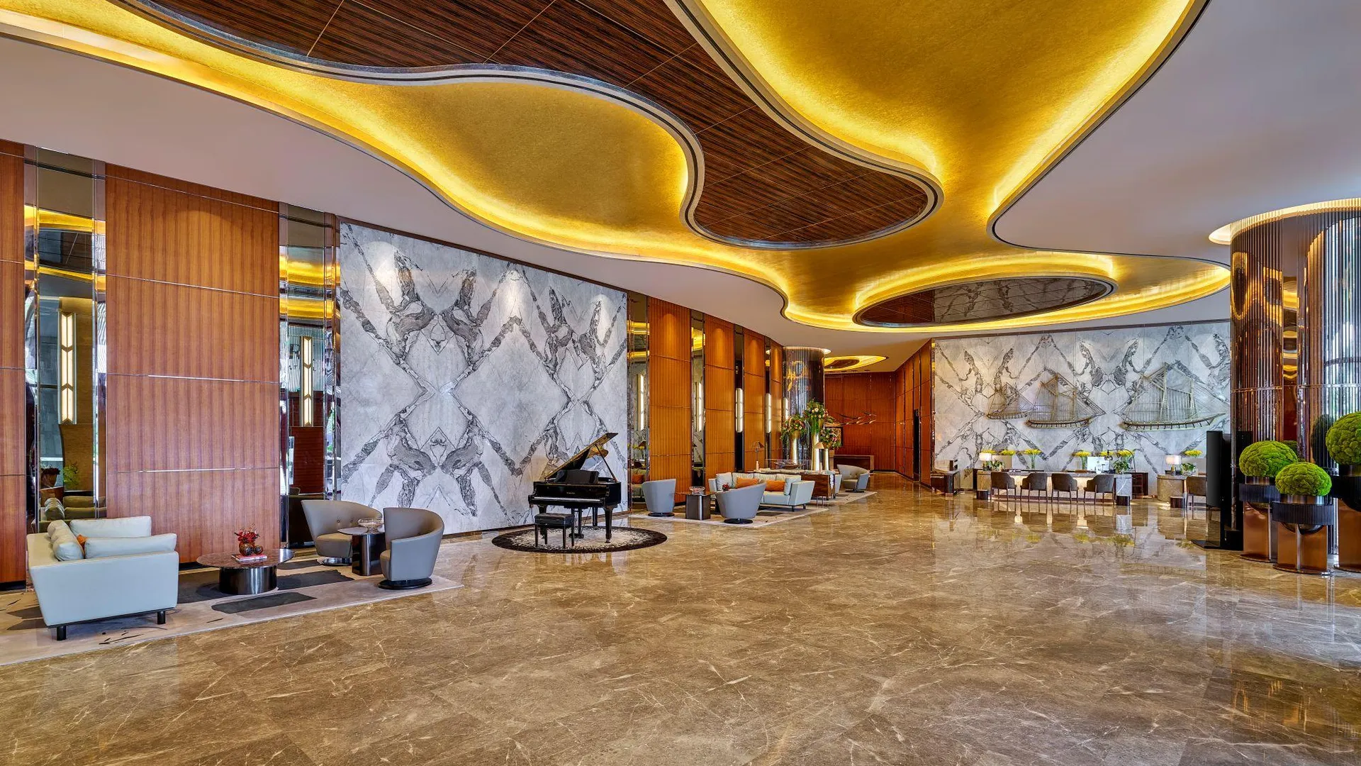 말라카 Birkin International Hotel 5성급 호텔 로비