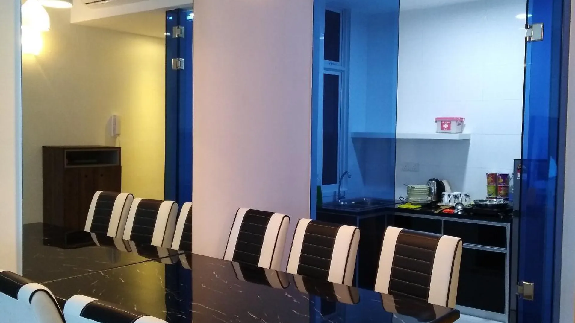 말라카 말라카 시내의 아파트먼트 (645m², 침실 2개, 프라이빗 욕실 1개) 2성급 싱글룸 수영장