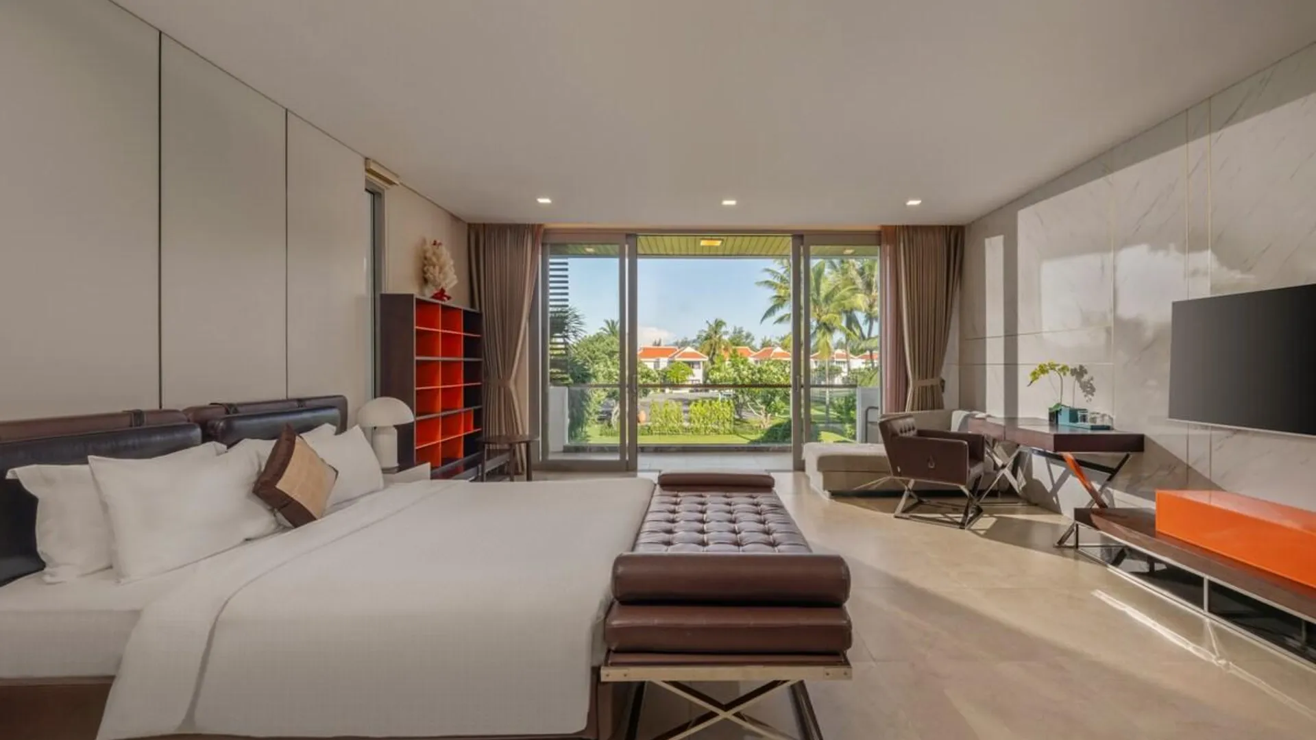 다낭 호아하이의 빌라 (1000m², 침실 8개, 프라이빗 욕실 8개) 5성급 싱글룸 스위트룸