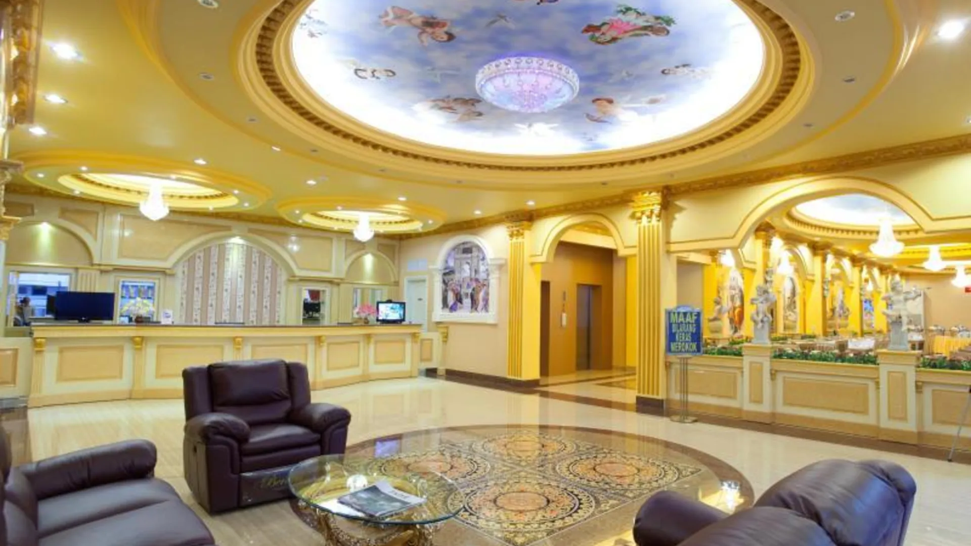 마카사르 호텔 그랜드 타운 3성급 호텔 로비