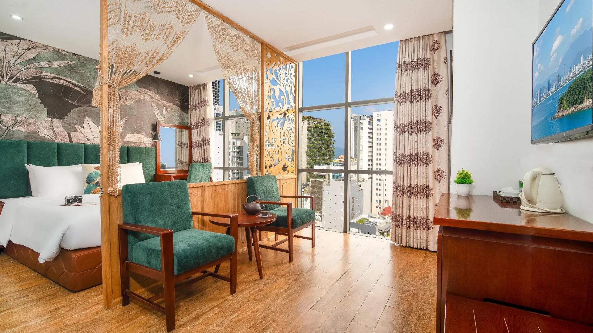 다낭 크리스탈 호텔 4성급 호텔 스위트룸