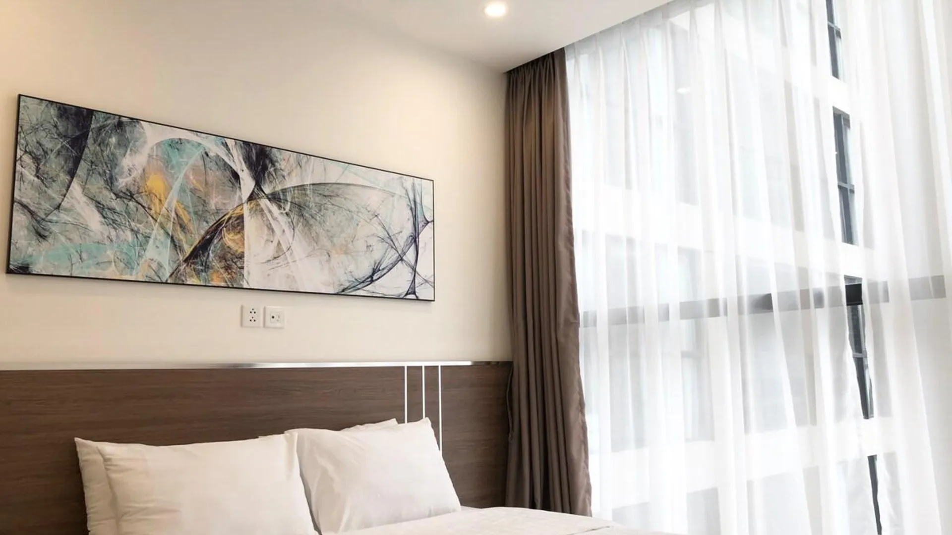 하노이 미딘의 아파트먼트 (75m², 침실 2개, 프라이빗 욕실 2개) 5성급 싱글룸 객실