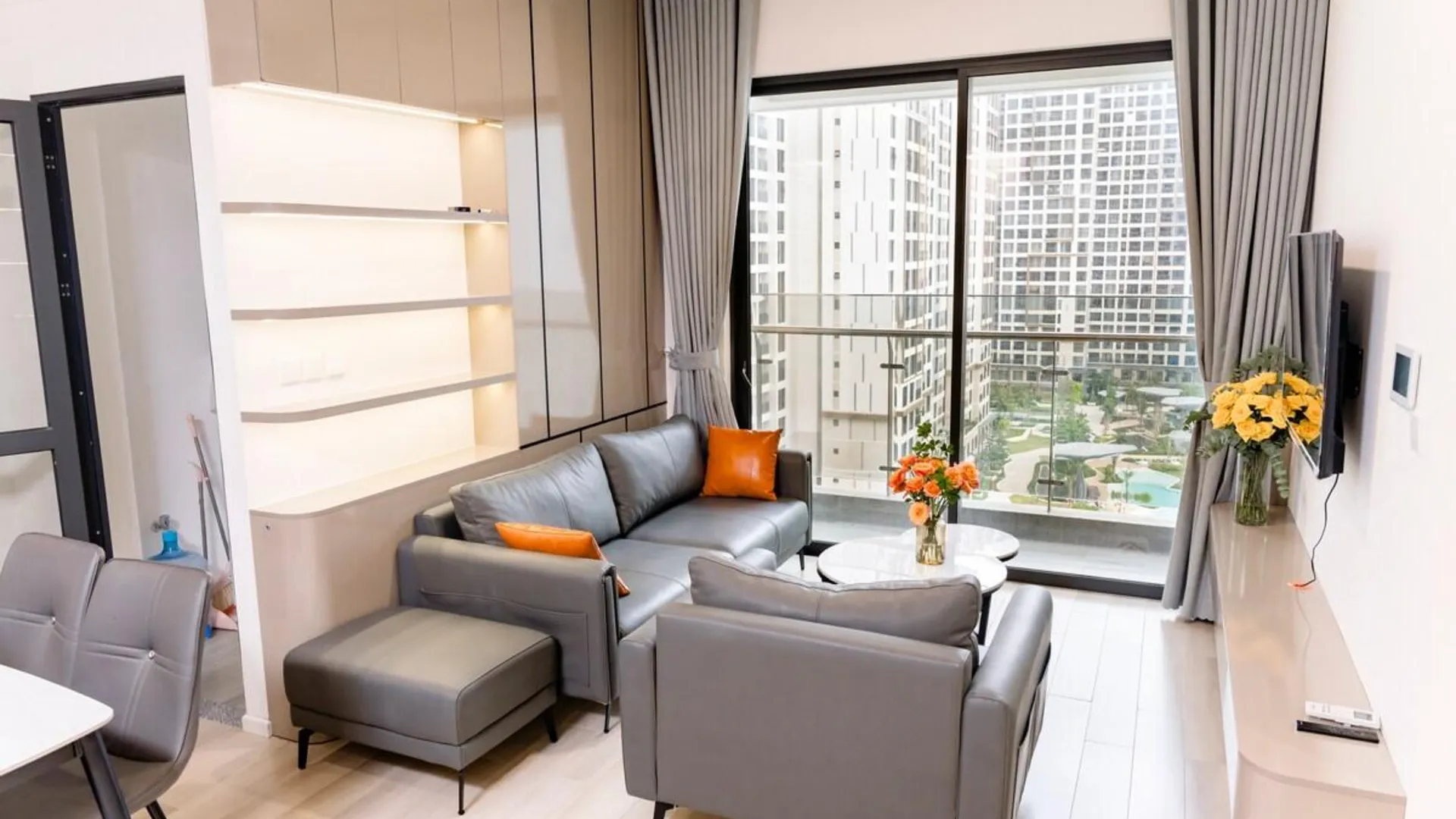 호치민 9군의 프라이빗 하우스 (m², 침실 1개, 프라이빗 욕실 1개) 2성급 싱글룸 스위트룸