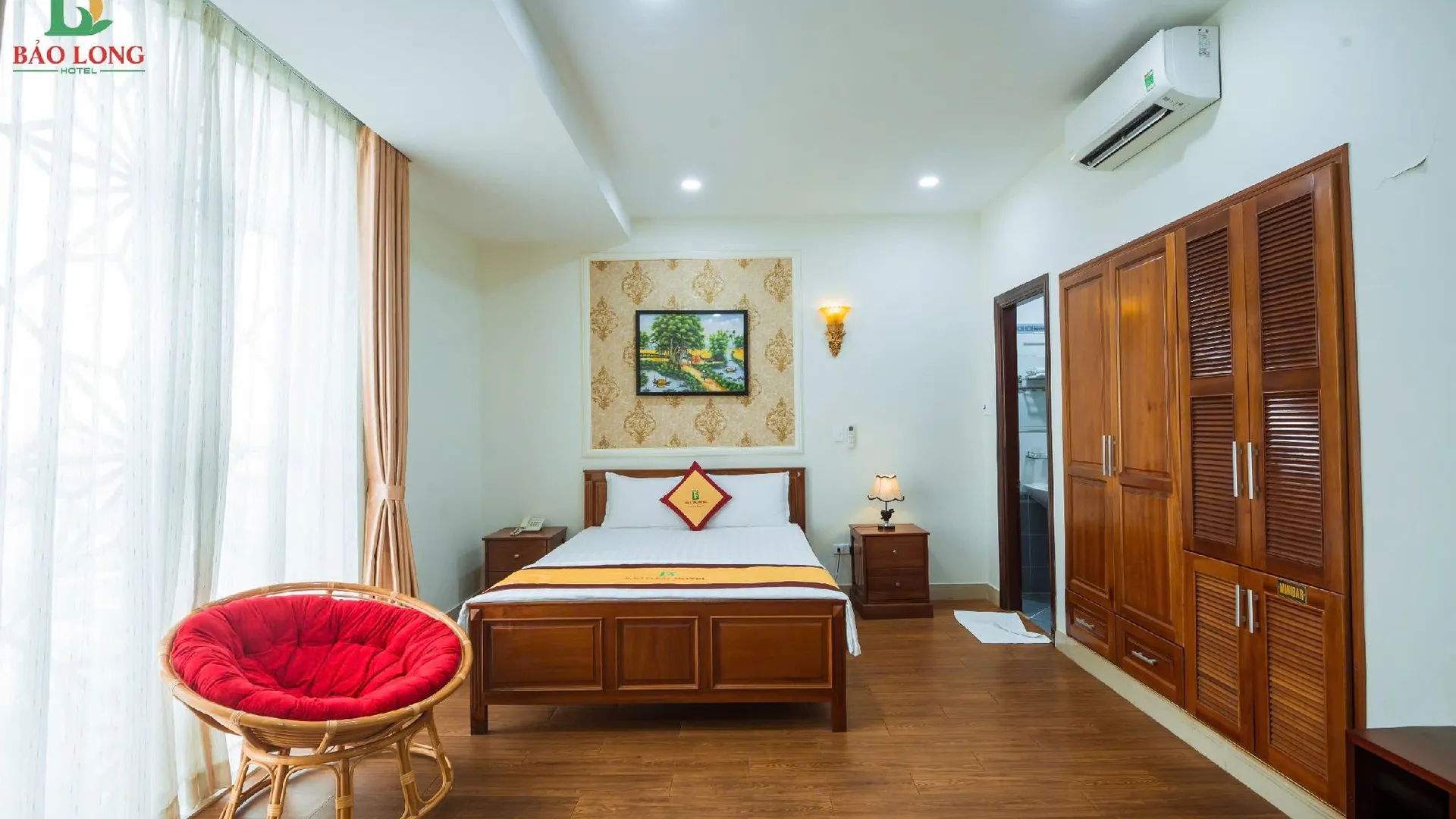 호치민 바오 롱 시티 호텔 3성급 호텔 스위트룸