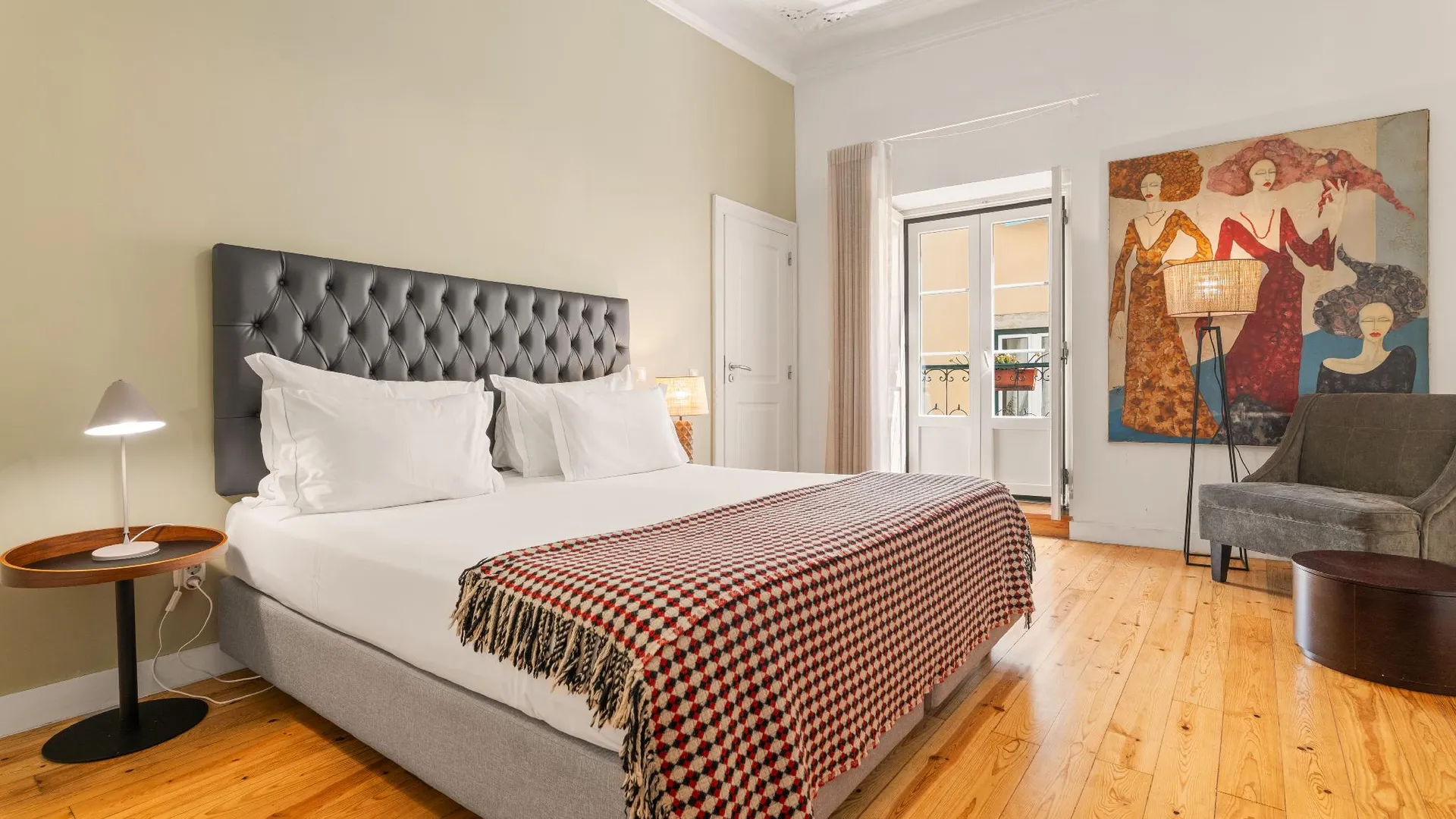 리스본 카사 두 바이후 바이 시아두 3성급 호텔 스위트룸