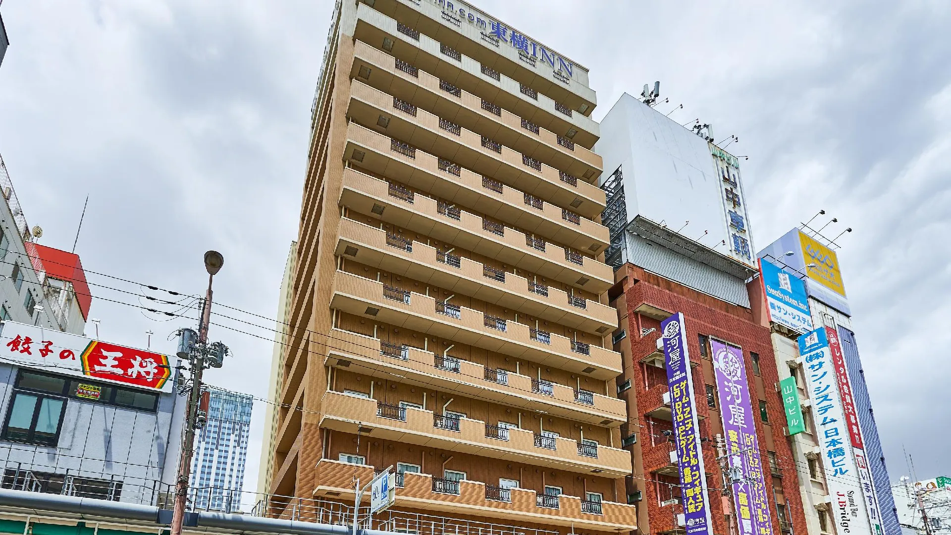 오사카 토요코 인 오사카 난바 닛폰바시 3성급 호텔 객실