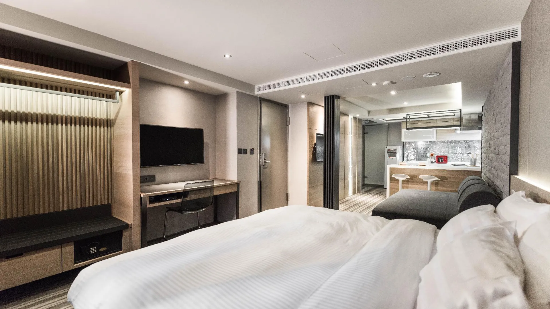 타이베이 사우알 케 호텔 3성급 호텔 스위트룸