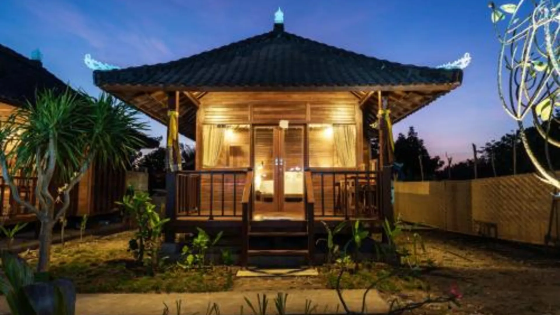 발리 Gatri Hut 4성급 호텔 레스토랑