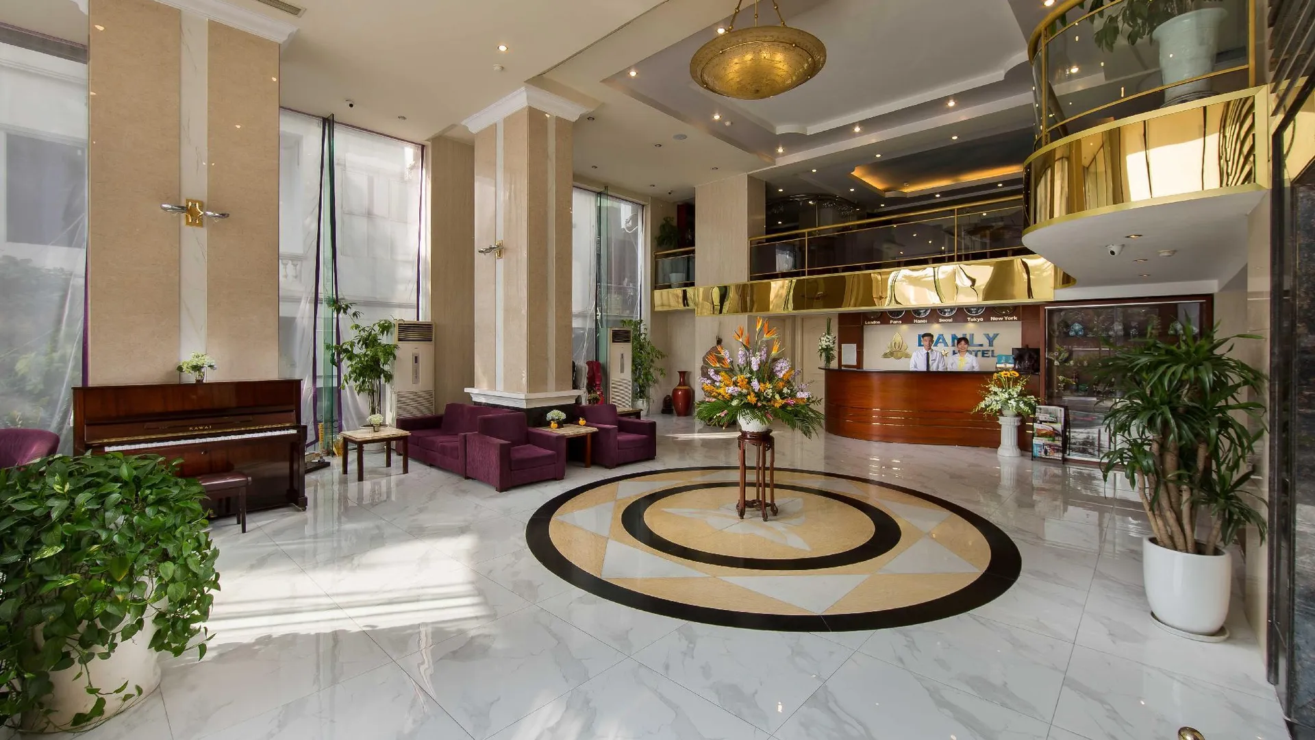 하노이 단리 호텔 3성급 호텔 외관