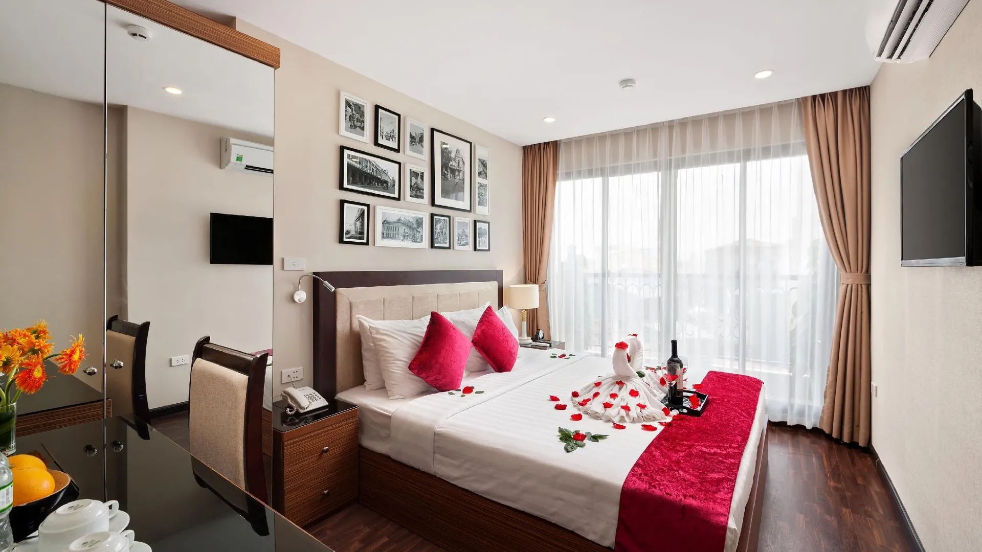 하노이 하노이 골든문 호텔 3성급 호텔 전망