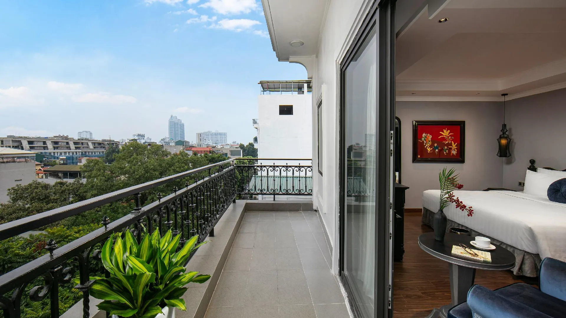 하노이 하노이 L'헤리티지 센터 호텔 앤 스파 4성급 호텔 레스토랑