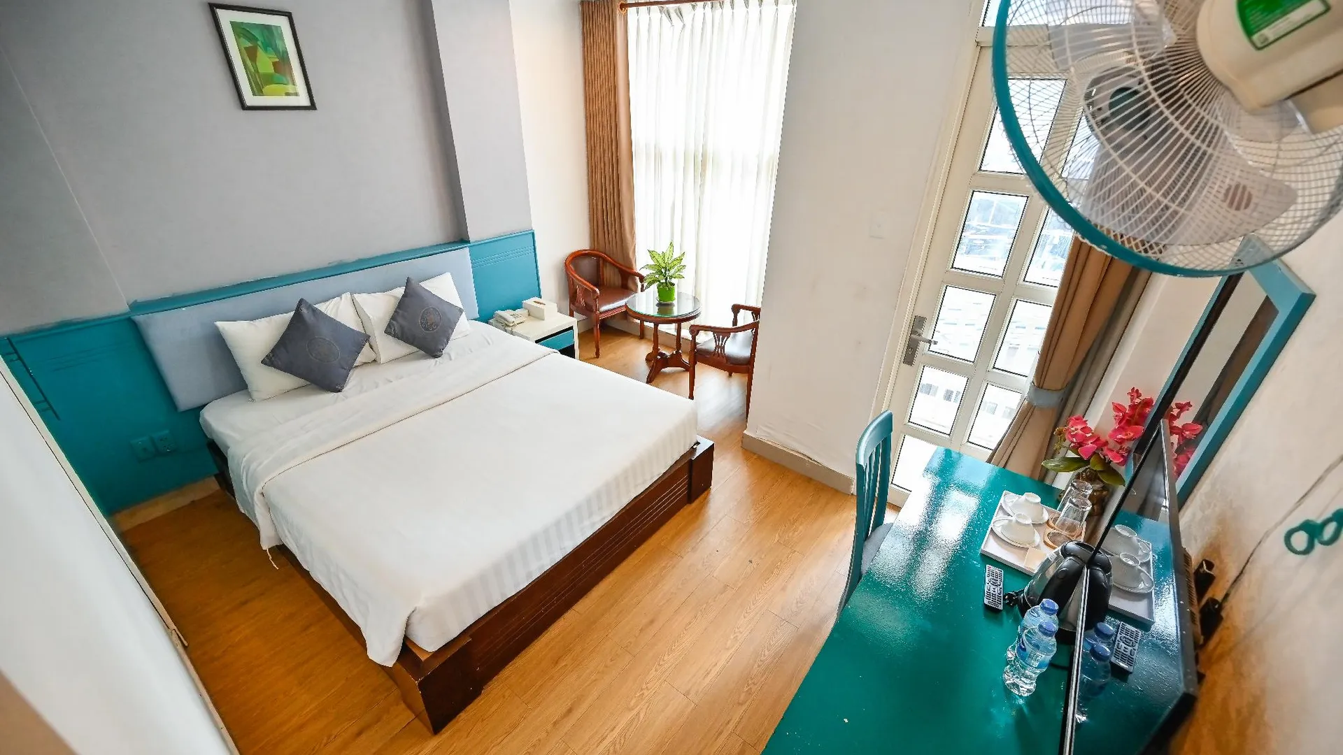 호치민 99 부이비엔 호텔 (부티크) 2성급 호텔 객실