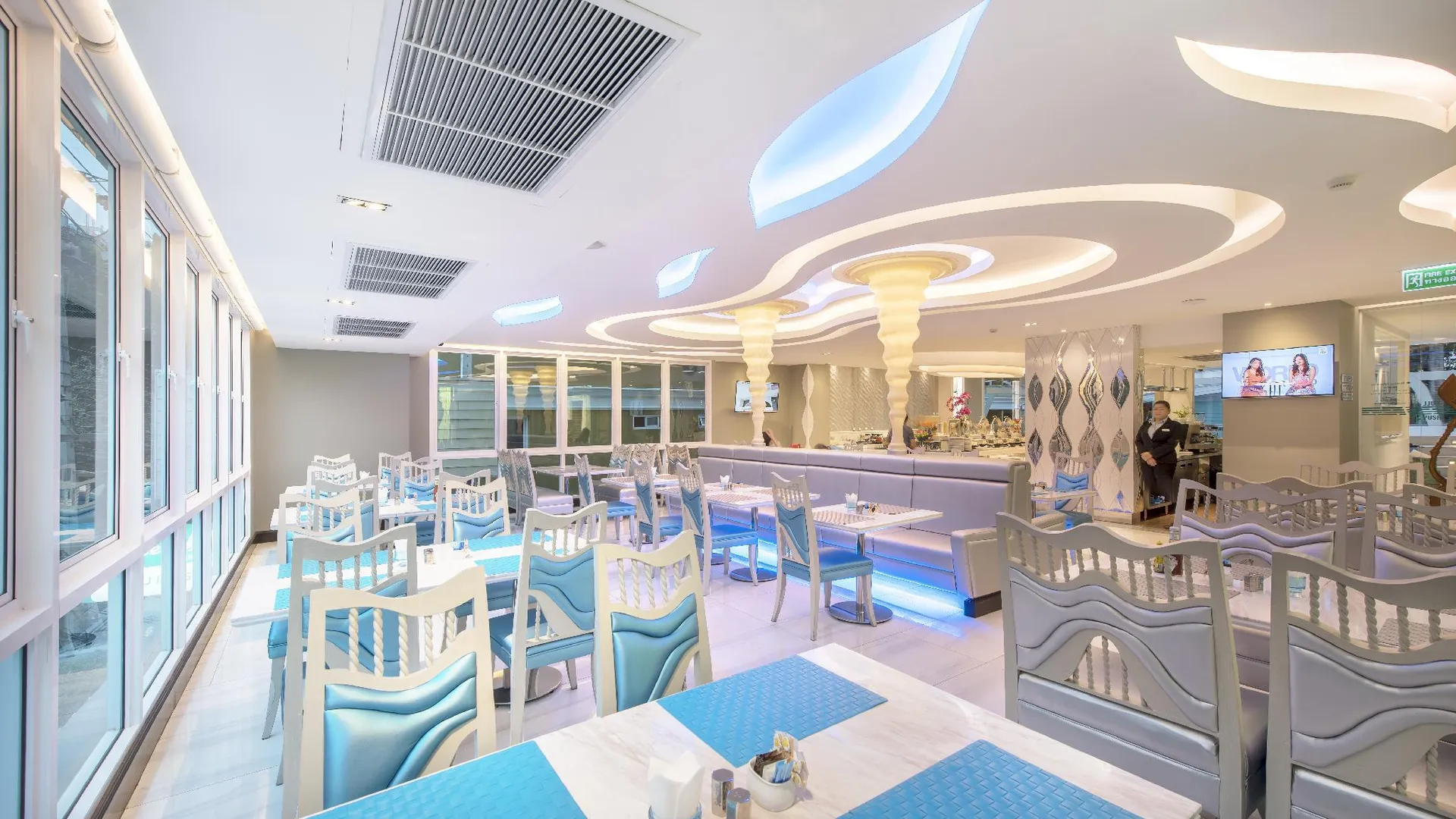 방콕 르 타다 레지던스 3성급 호텔 레스토랑