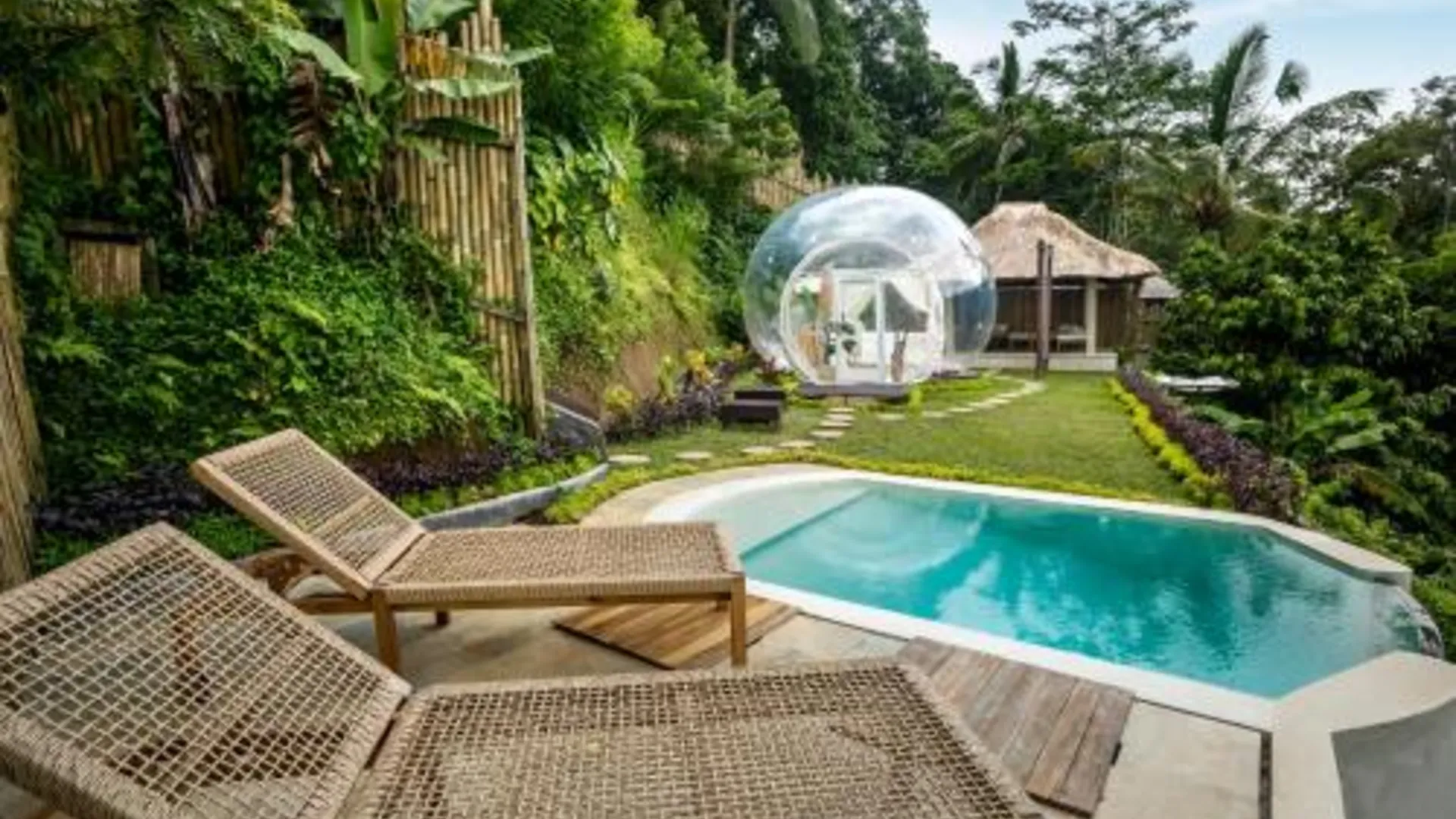 발리 버블 호텔 발리 우붓 (성인 전용) 2성급 게스트하우스 외관