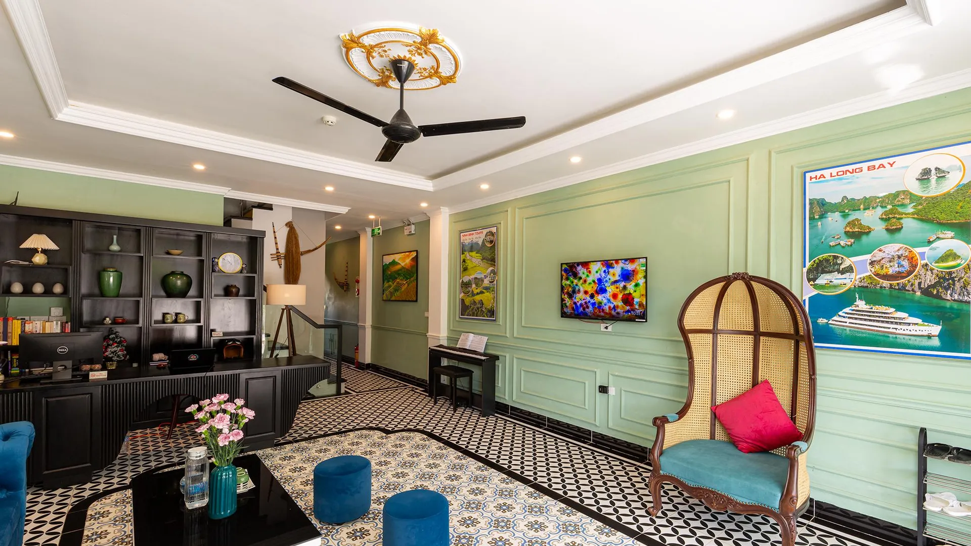 사파 더 1903 사파 1성급 호텔 로비