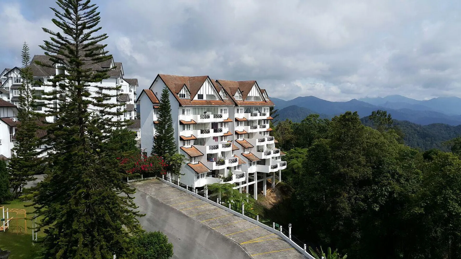 Bukit Fraser 프레저 힐의 아파트먼트 (95m², 침실 2개, 프라이빗 욕실 2개) 2성급 싱글룸 로비