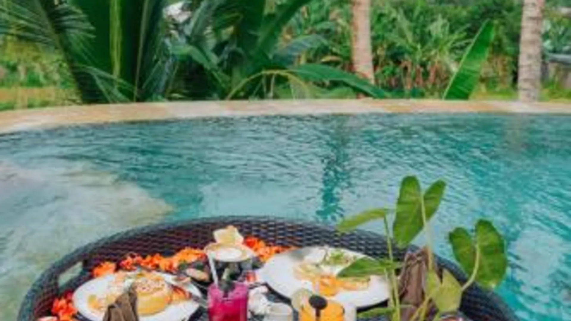 발리 Astha Bamboo House 4성급 호텔 레스토랑